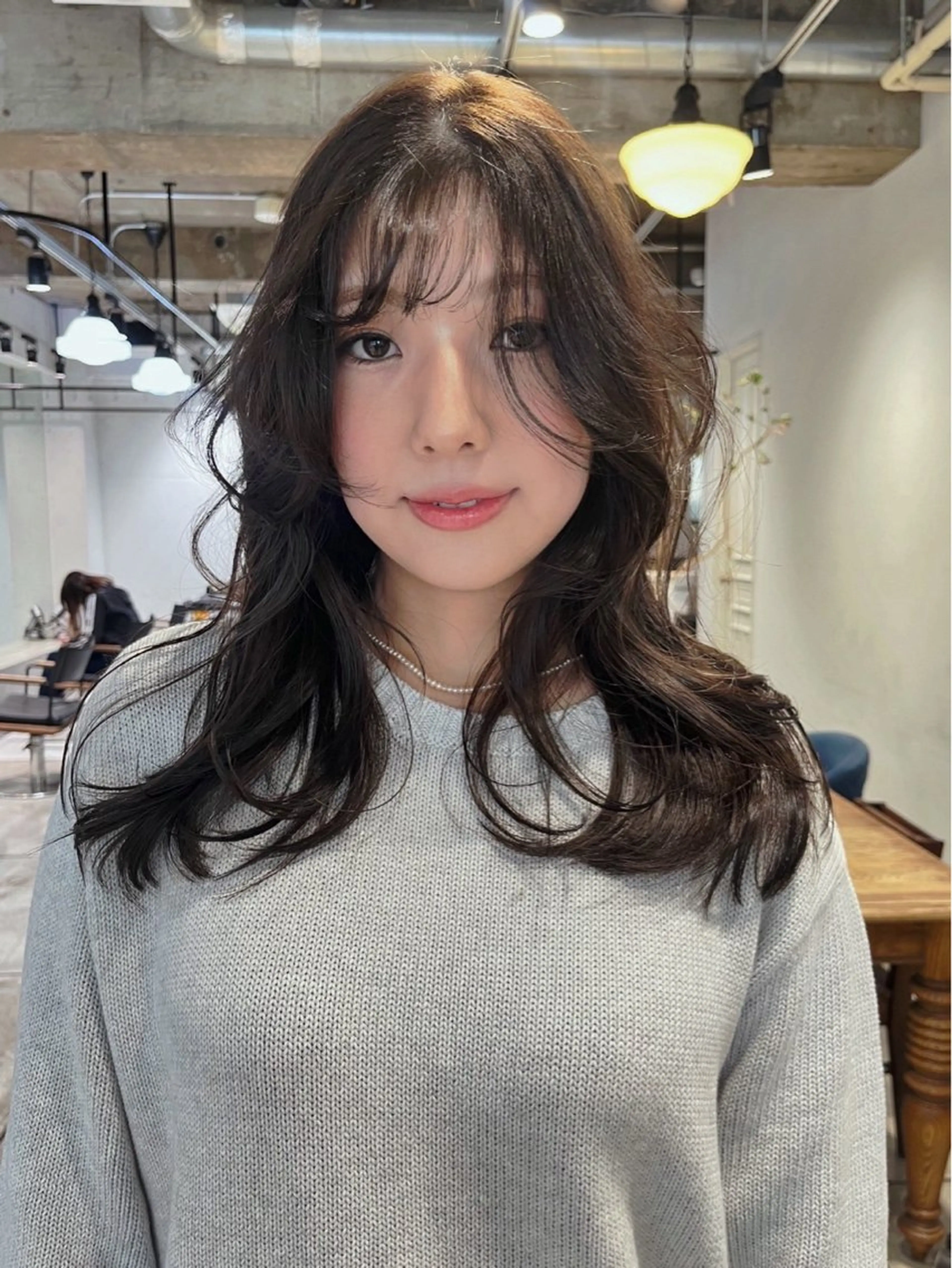 セミロング カラー DUMBO 千歳船橋のヘアスタイル