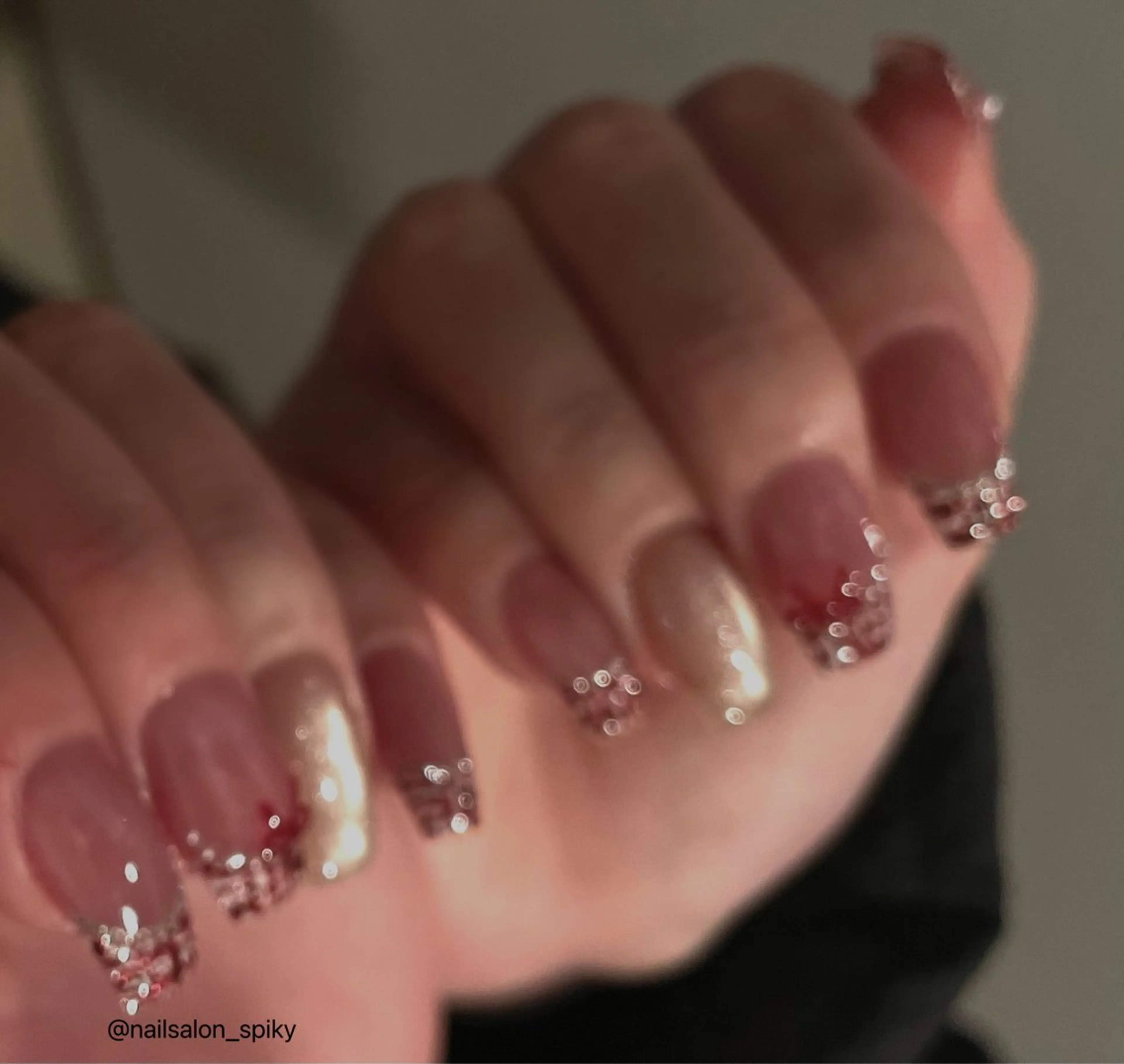 ネイル Spiky とうげ ふうかのネイルデザイン