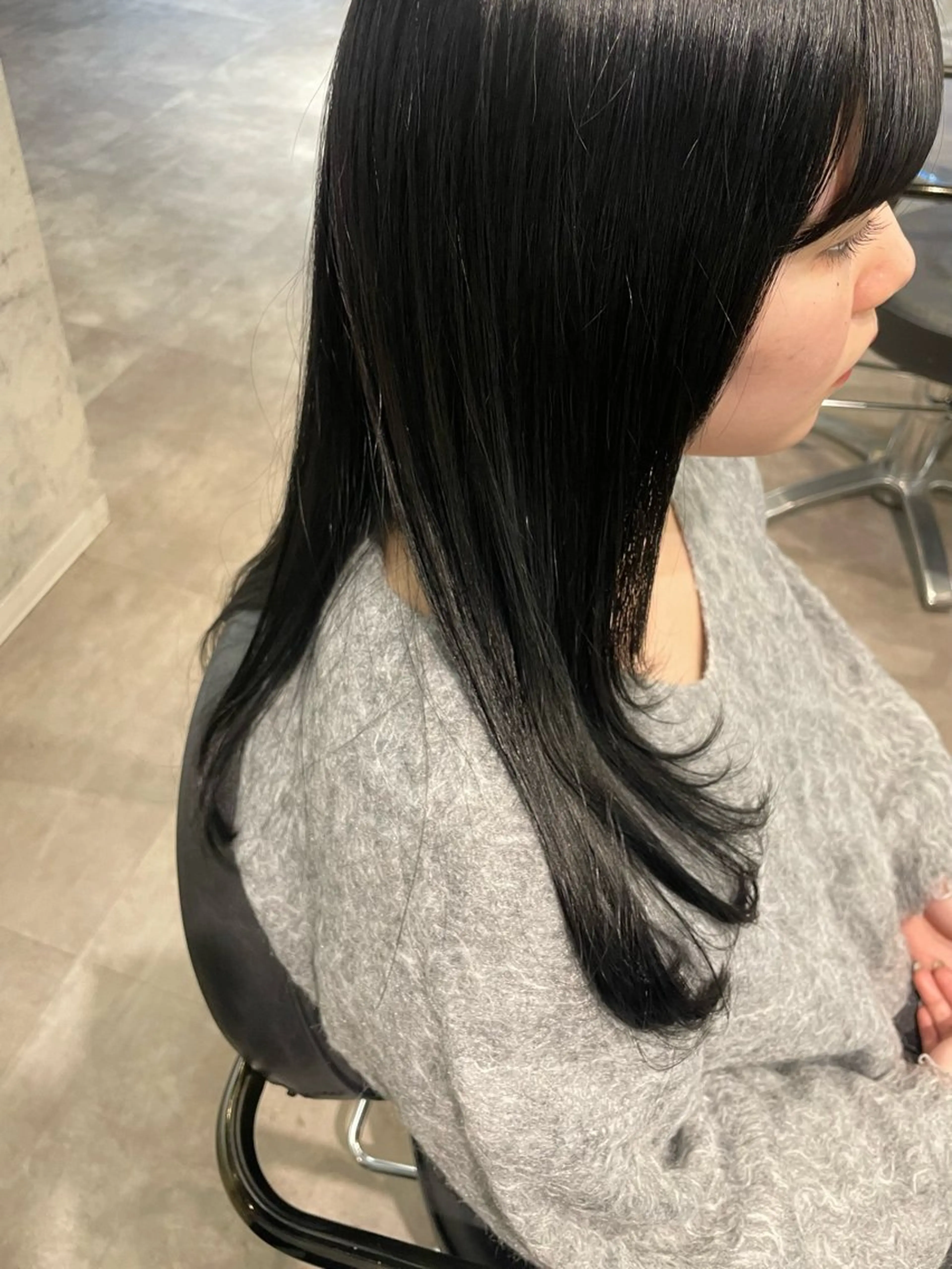 セミロング Sia中野新橋 ﾕﾘ🐈‍⬛🎀のヘアスタイル