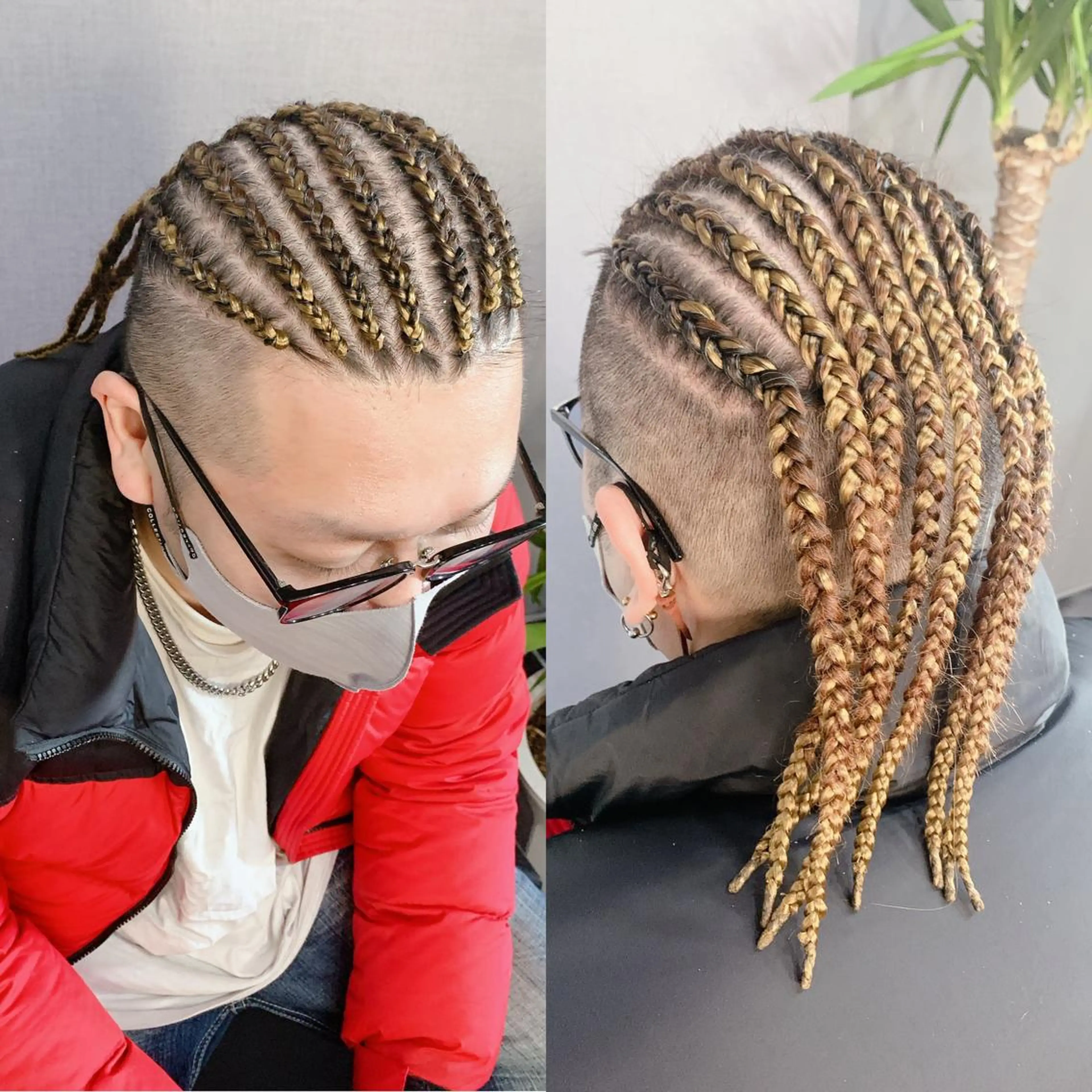 ヘアアレンジ メンズ エクステ ヘアセット SPINEL Sawaのヘアスタイル