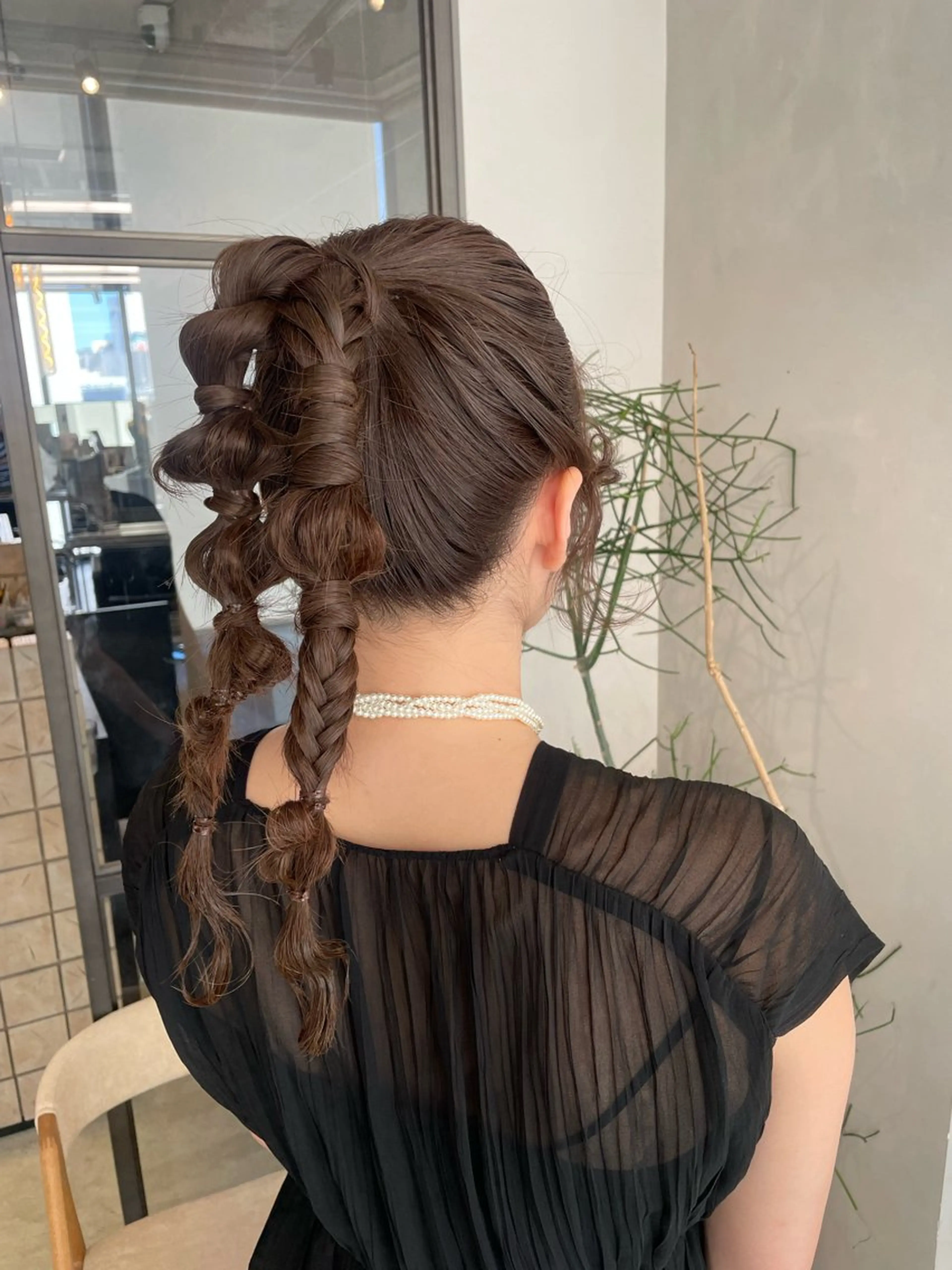 ロング ヘアアレンジ 透明感カラー✨艶髪 制作🌱山根あゆみのヘアスタイル