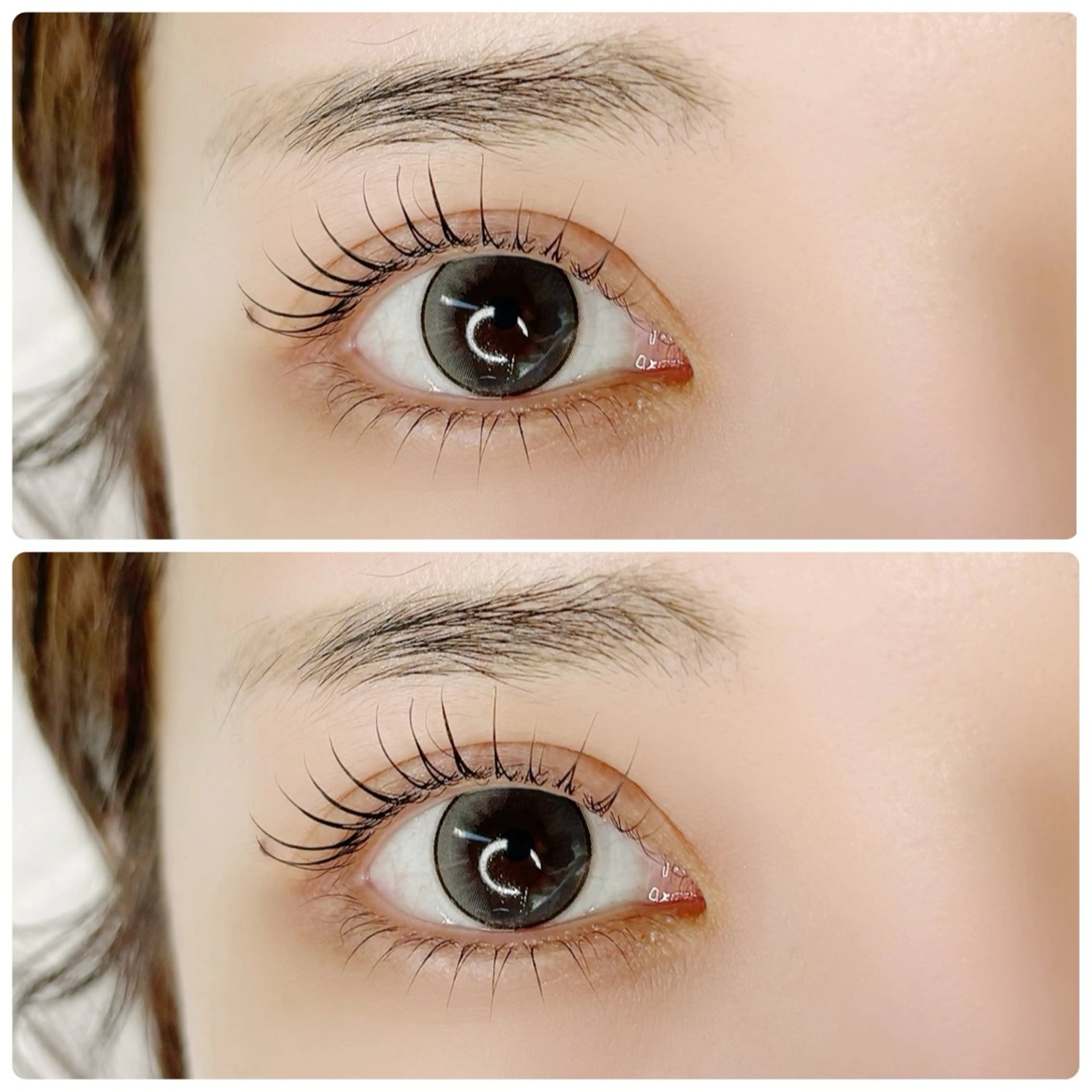 マツエク・マツパ ナチュラル パリジェンヌラッシュリフト natsumi .のマツエク・マツパデザイン