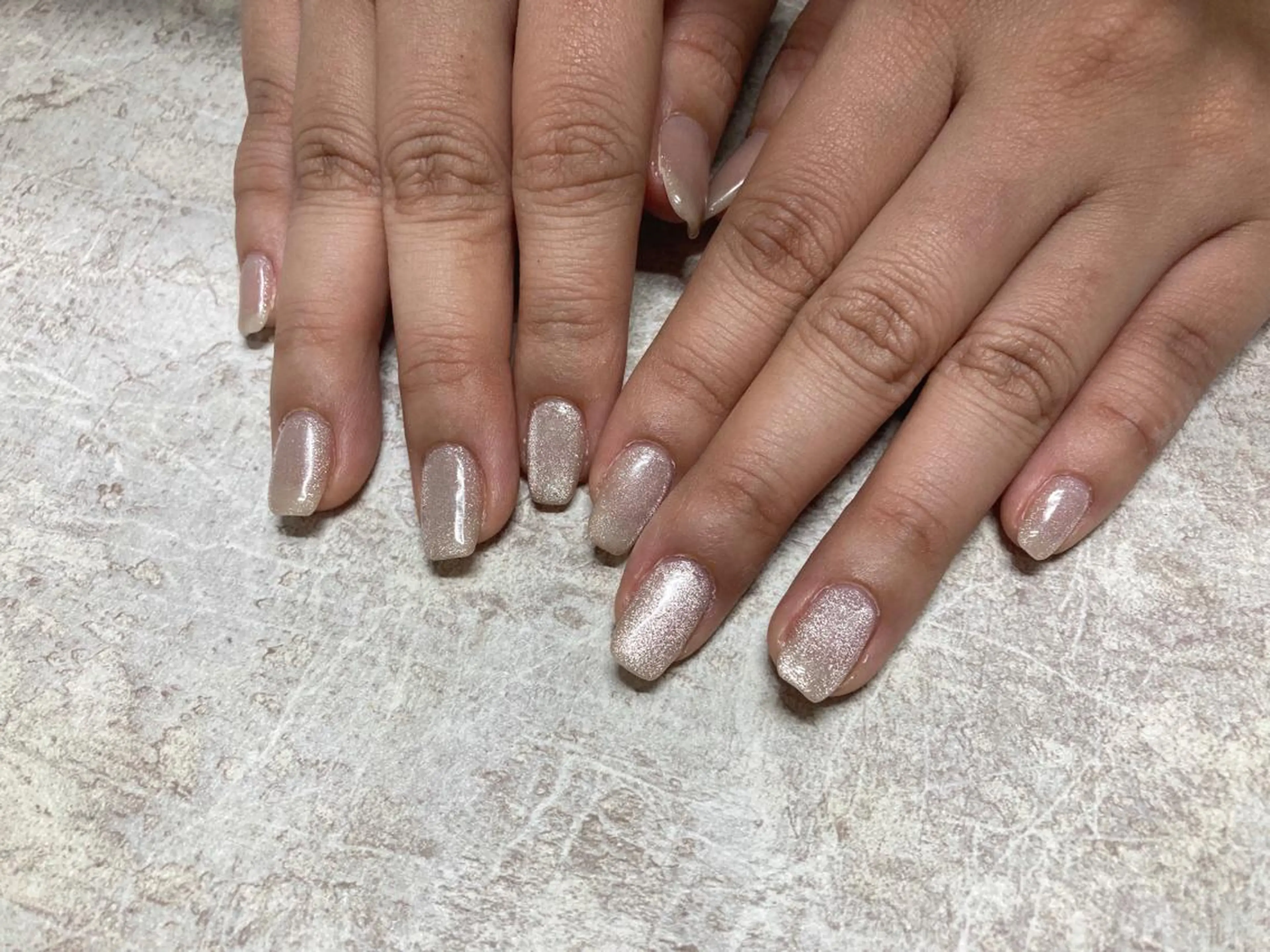 ネイル フットネイル ジェルネイル 韓国ネイル マグネットネイル ミラーネイル Mogu nail 二子玉川のネイルデザイン