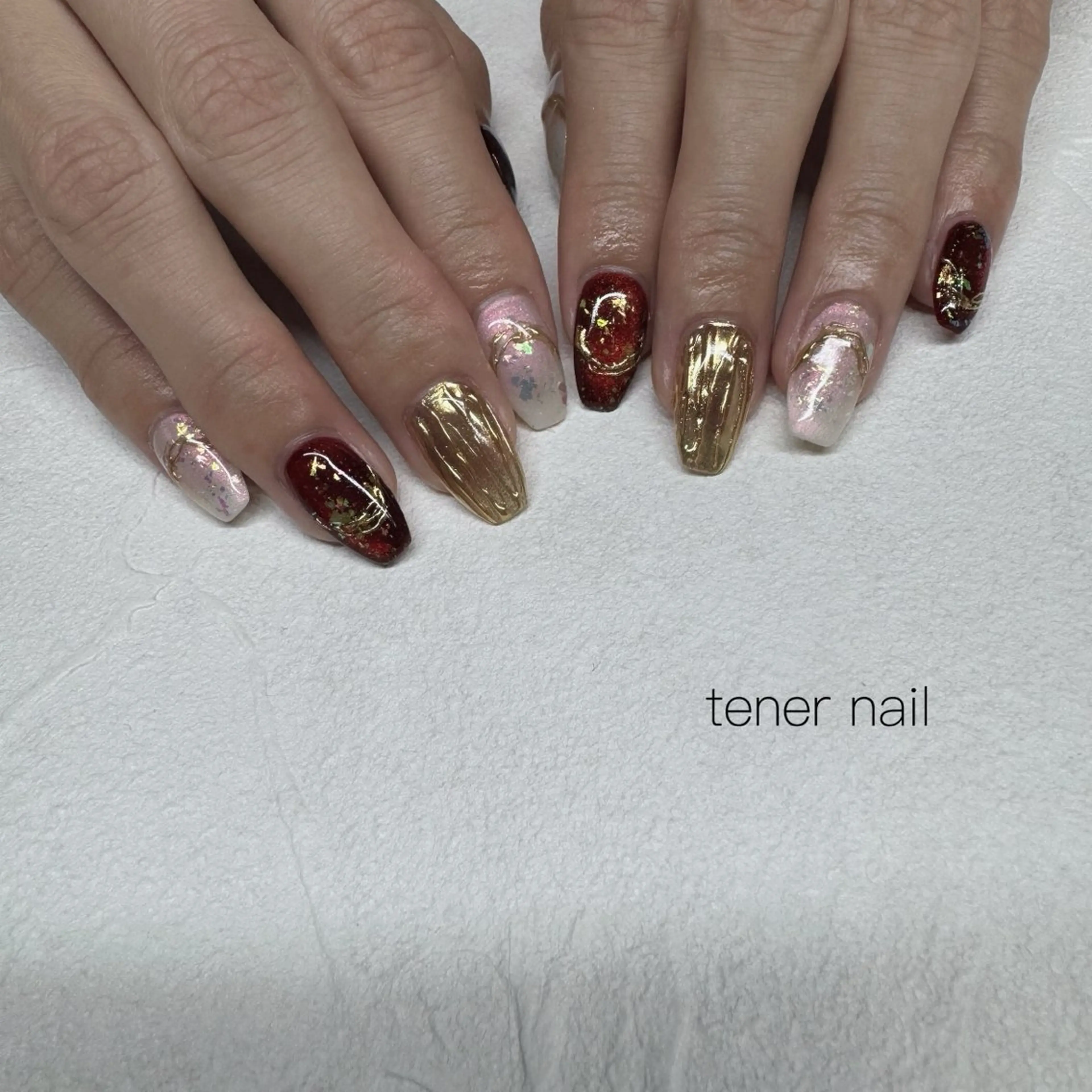 ネイル ニュアンスネイル ハンドネイル tener  nail  テネルネイル所属・テネルネイル tener nailのネイルデザイン