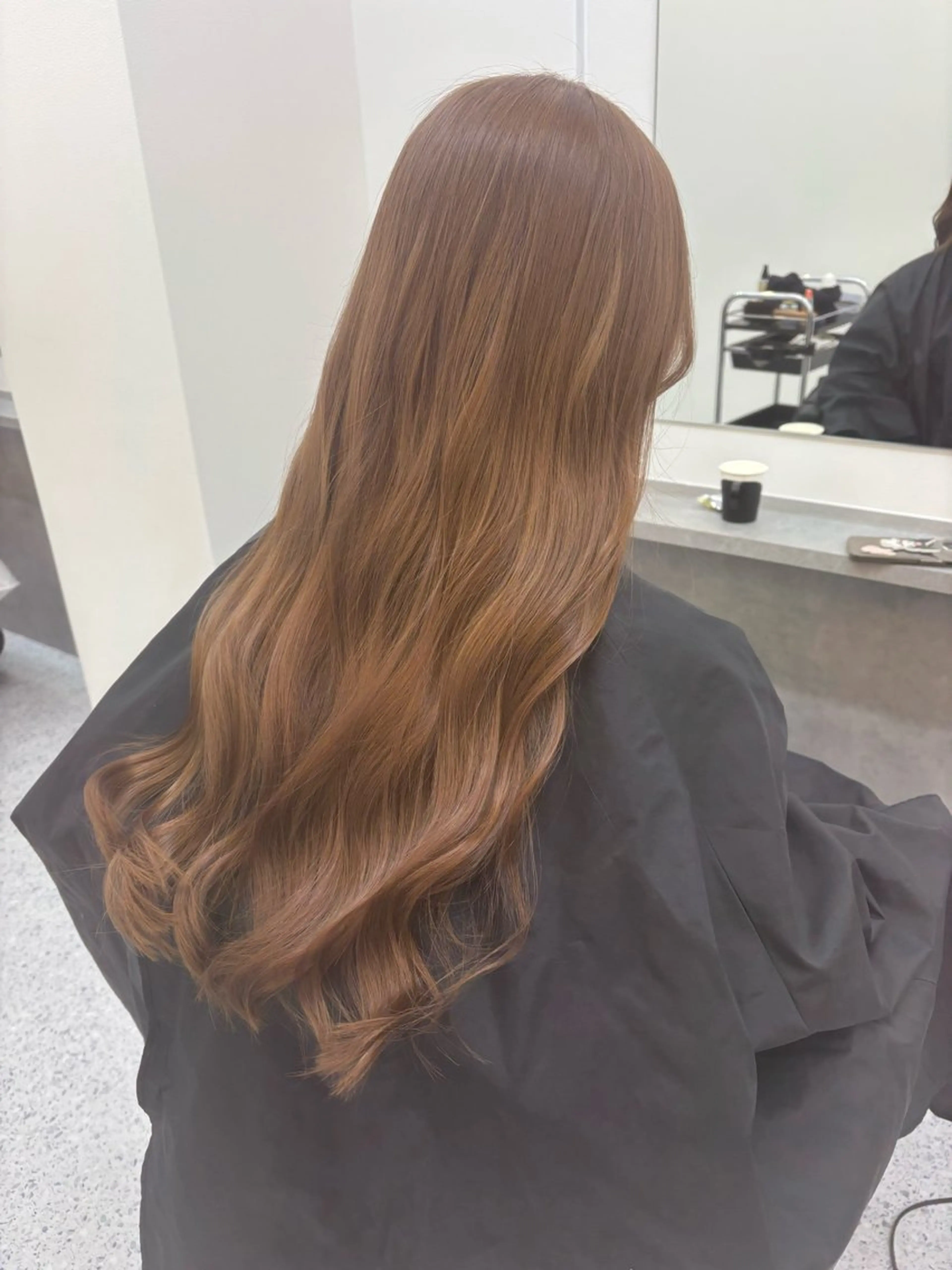 ロング カラー ハイトーン/ダブル カラー/akihoのヘアスタイル