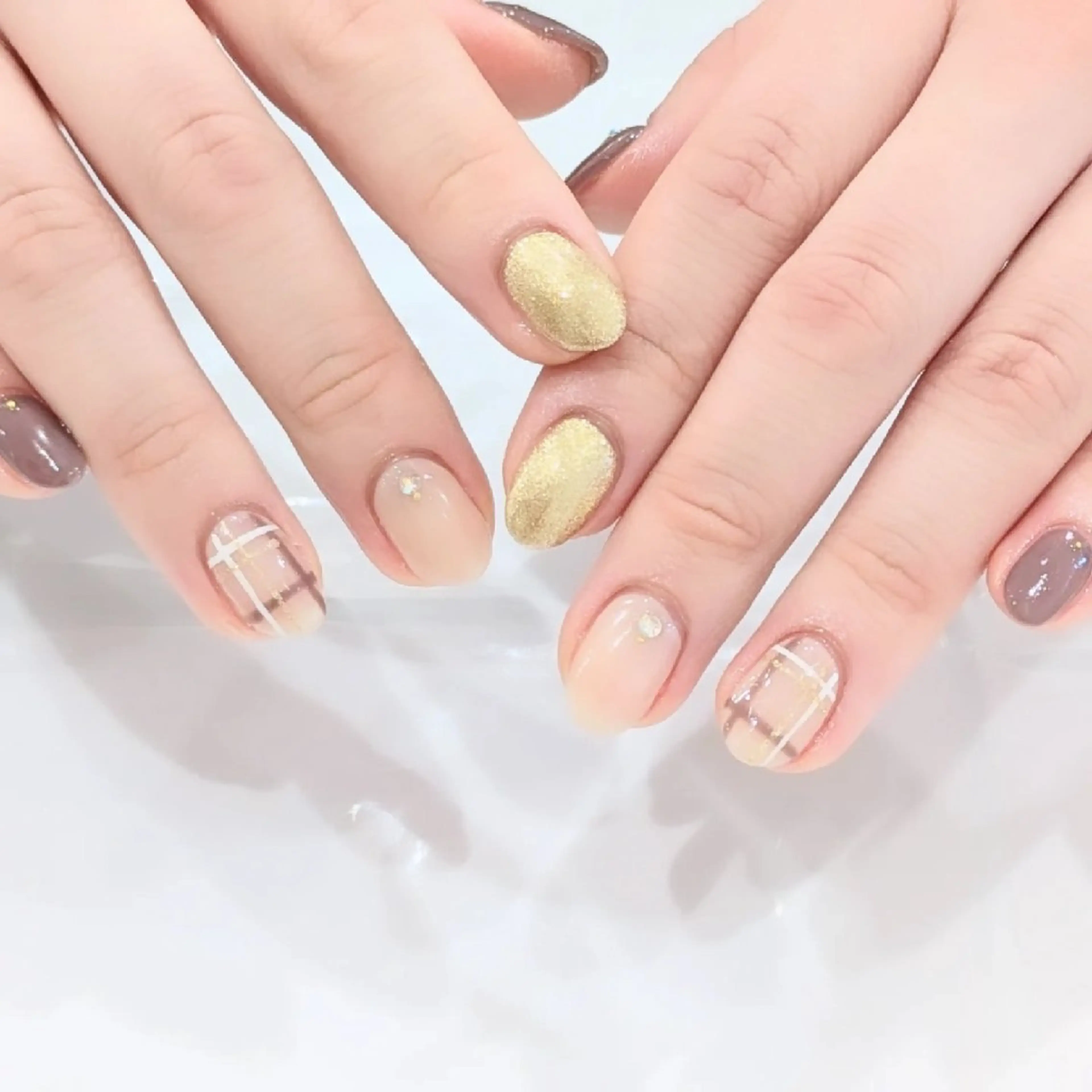 ネイル ハンドネイル Lily nail 船橋 yuki🍒のネイルデザイン