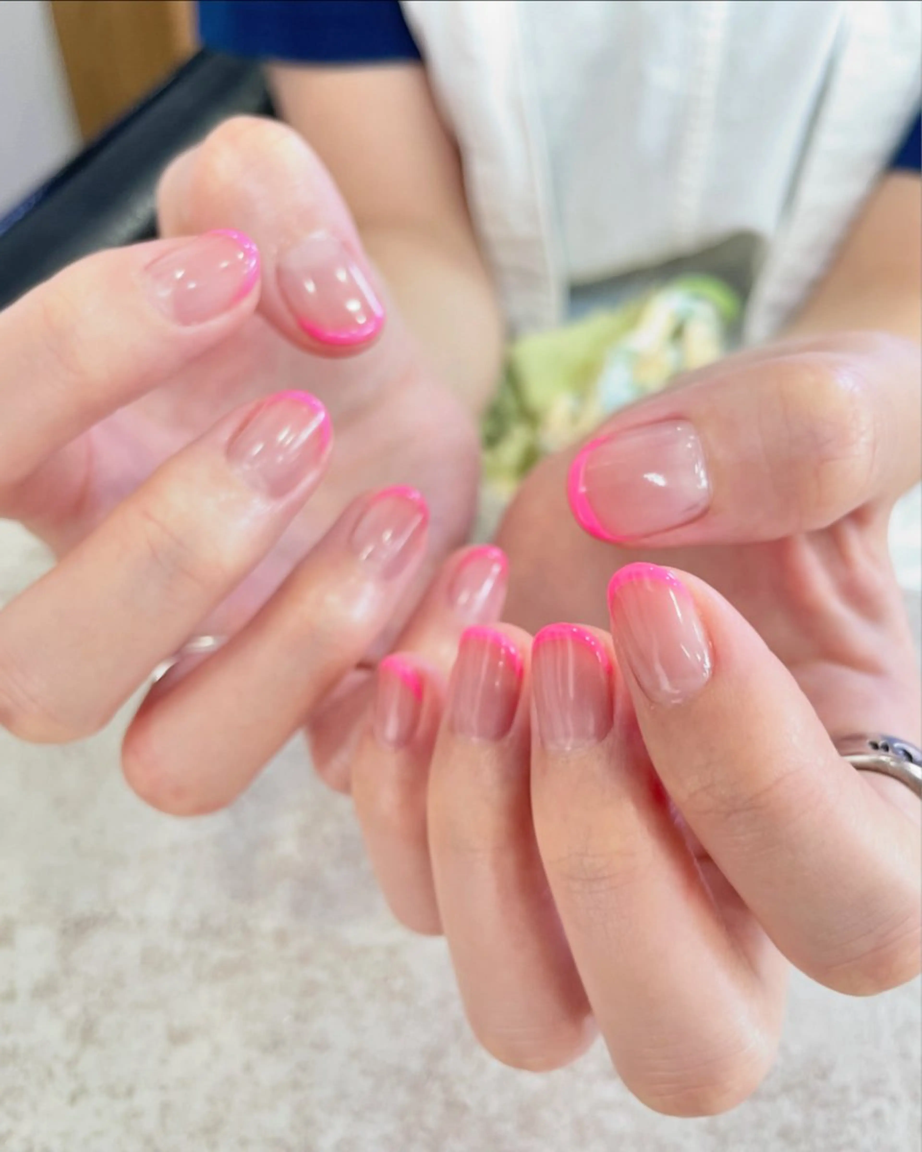 ネイル フレンチネイル ミサキ CHIC NAILのネイルデザイン