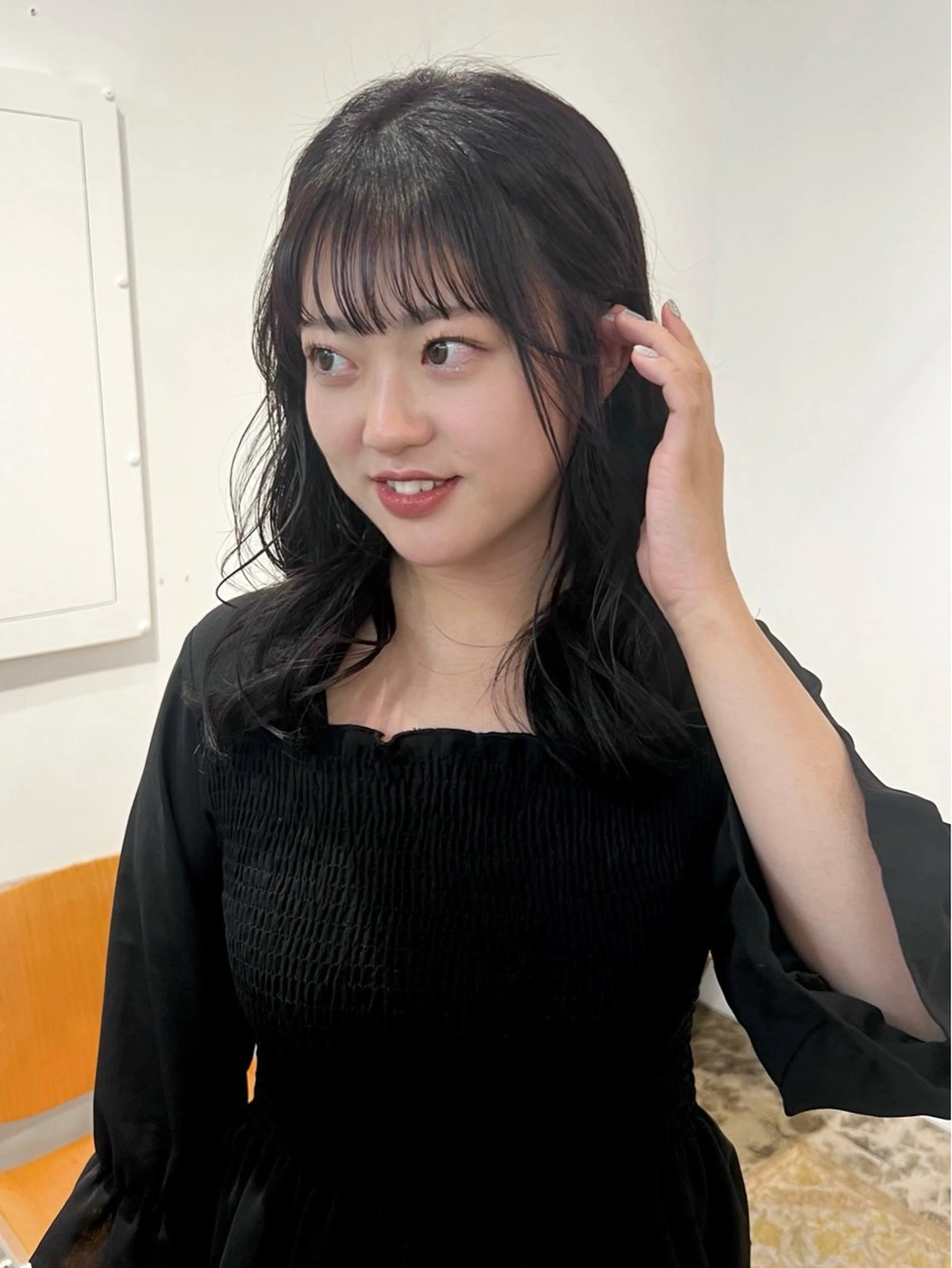 セミロング カラー Terve. 赤松 メイのヘアスタイル