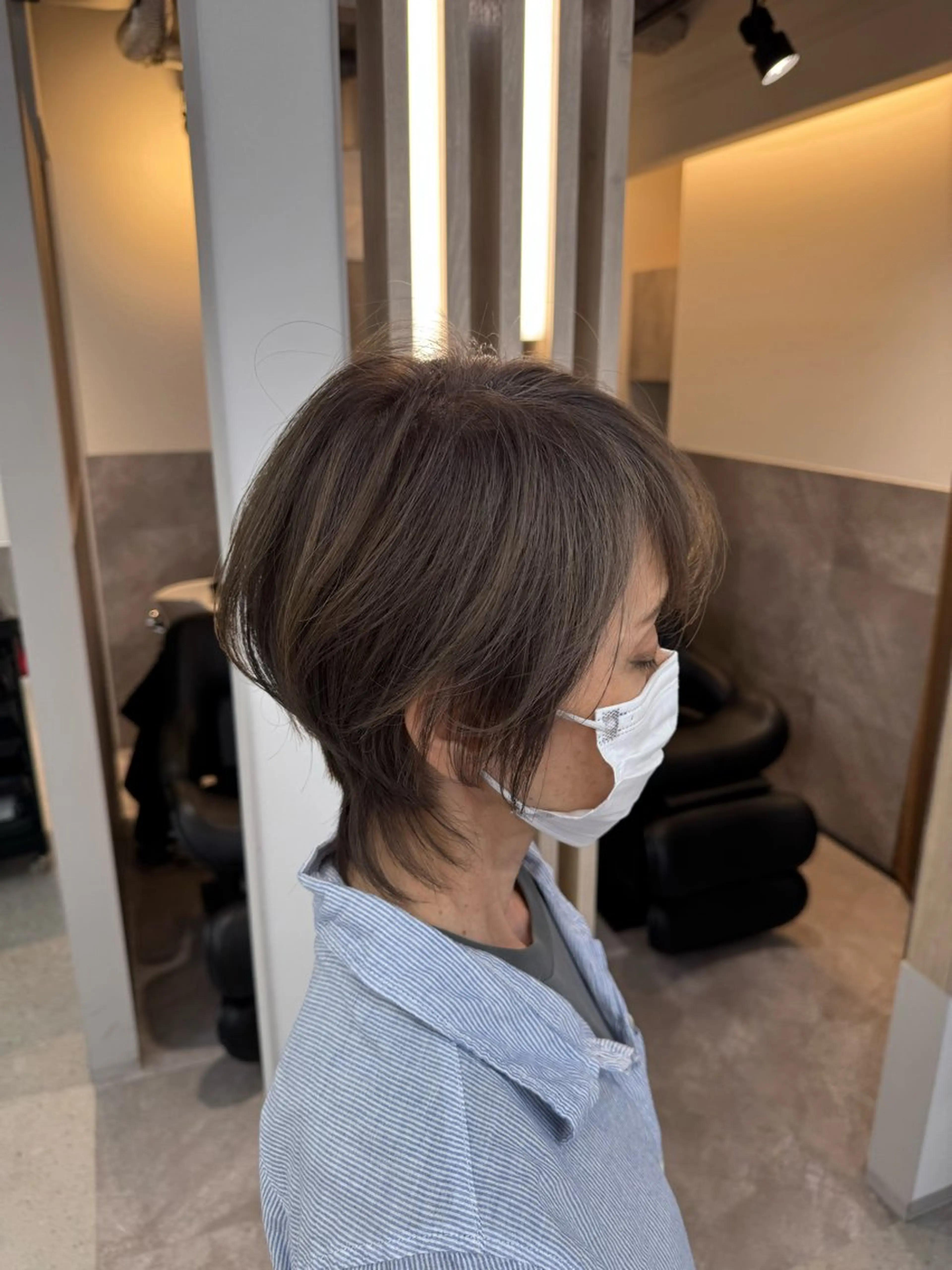 ショート ショートヘア ウルフカット ere hair salonのヘアスタイル