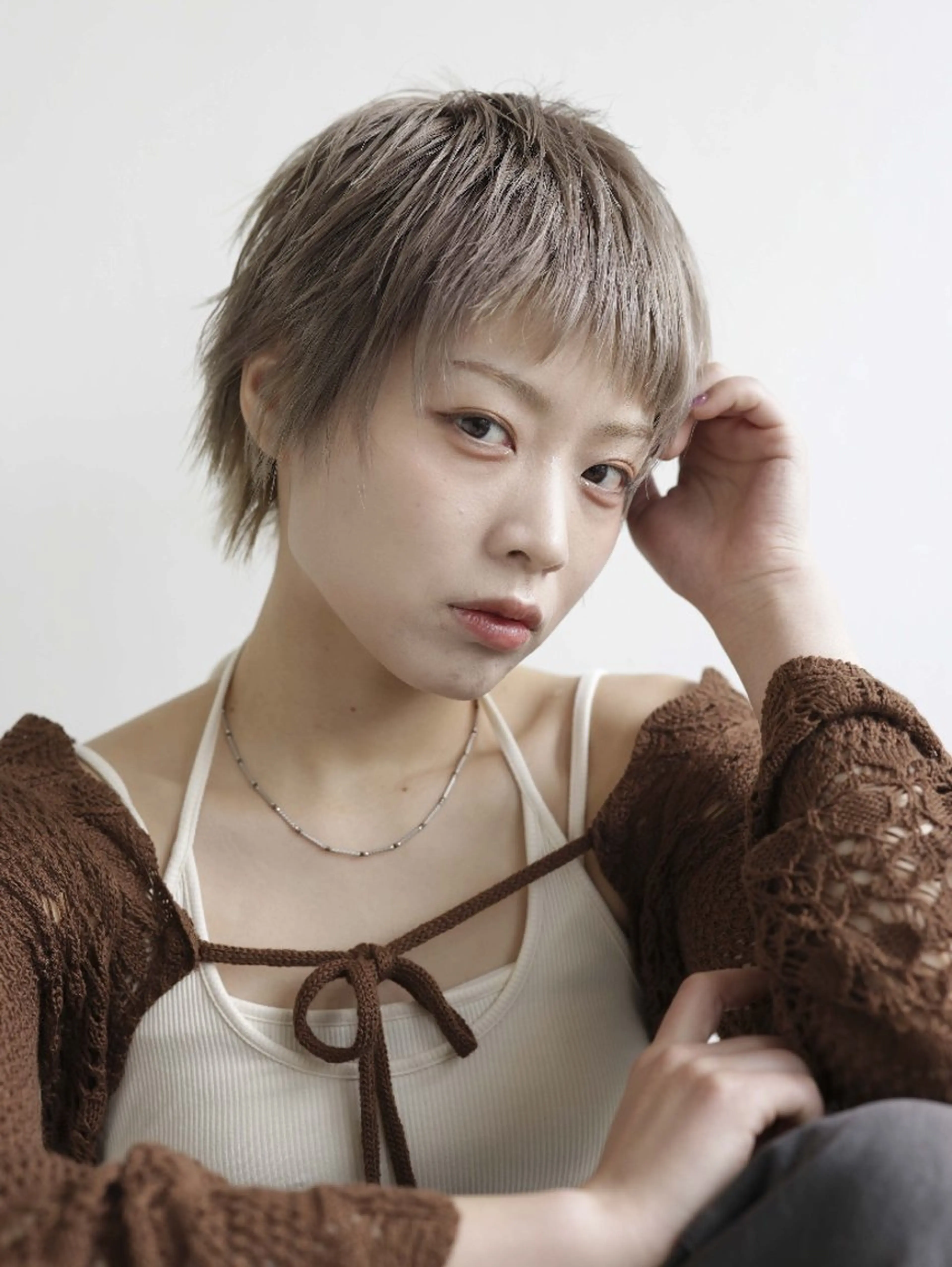 ショート 束感まつぱ🥑🤍 NATUKI🤍のヘアスタイル