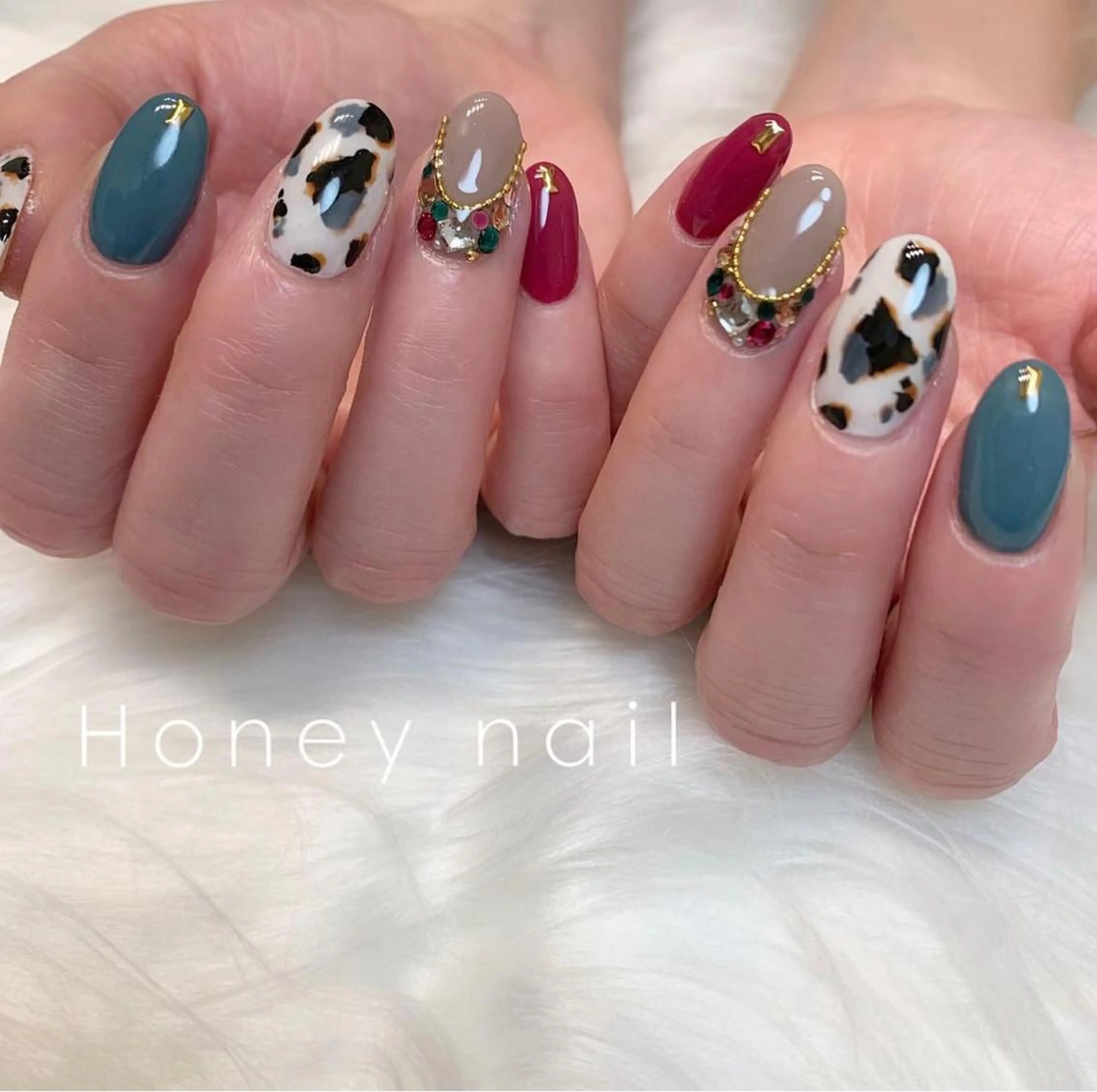 ネイル フィルイン専門 Honey nailのネイルデザイン