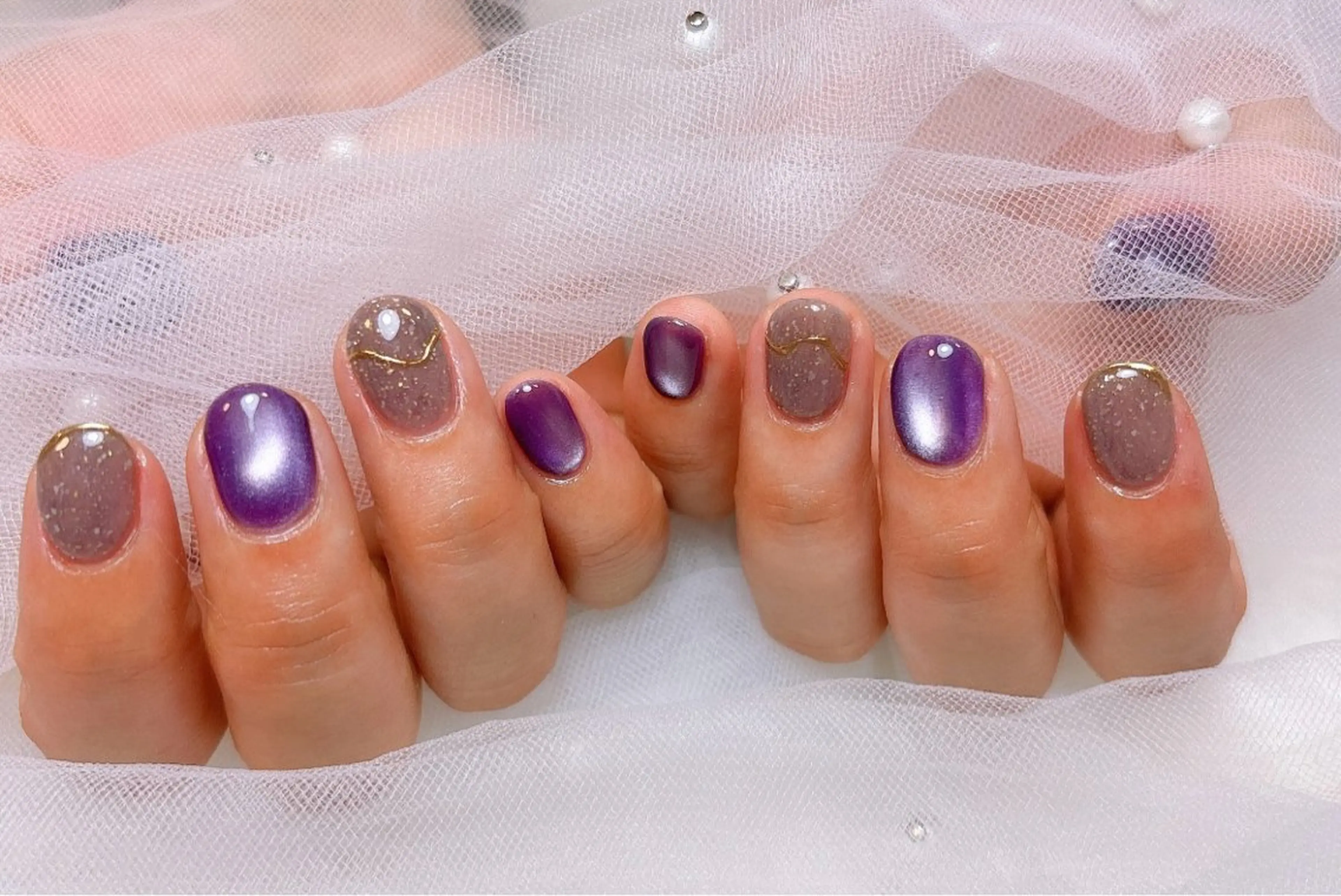 ショート Nail Salon Rinosh所属・Rinosh Haruのネイルデザイン