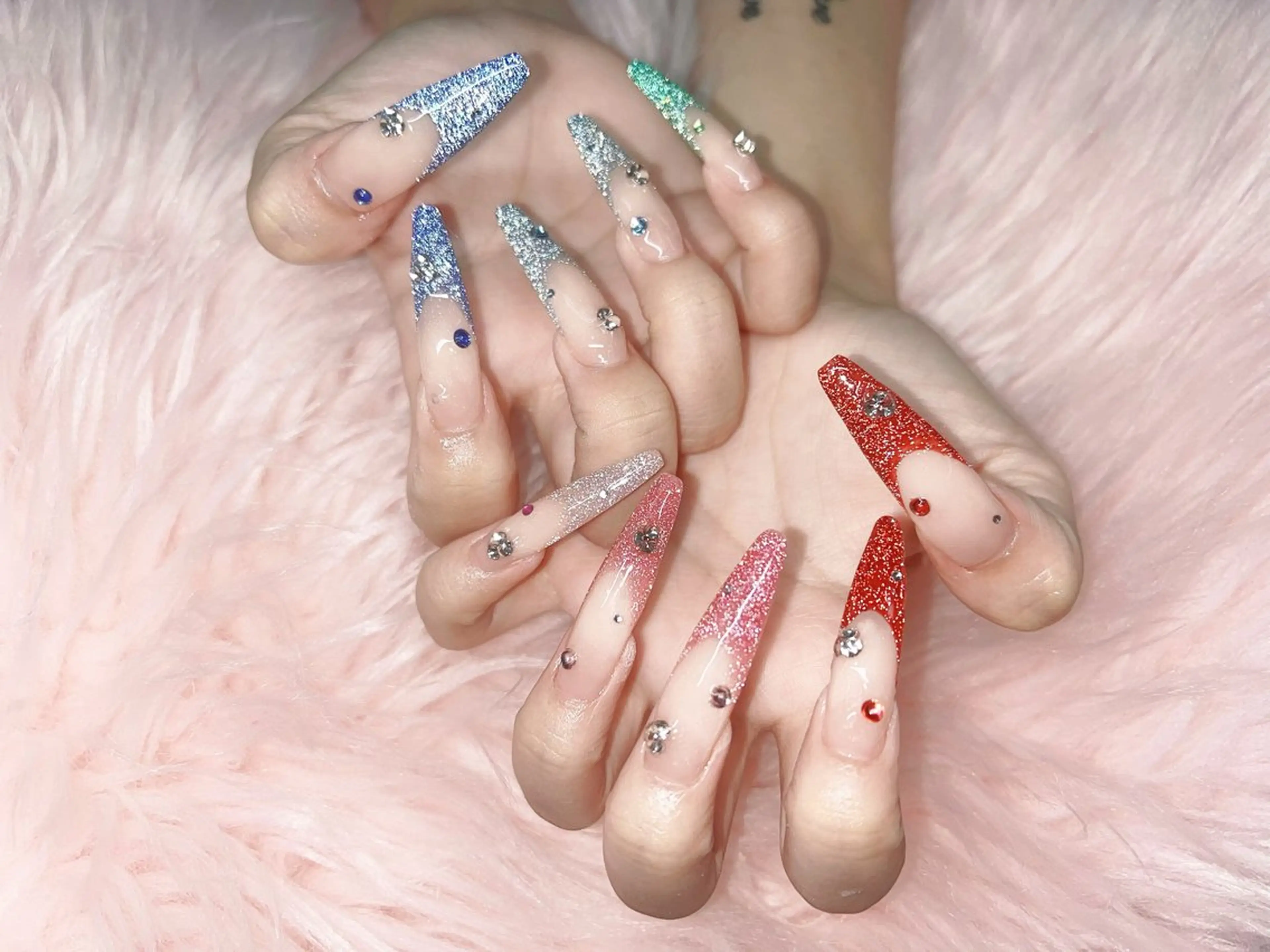 ネイル ハンドネイル ハンドケア 💜MIYA nail川崎店のネイルデザイン