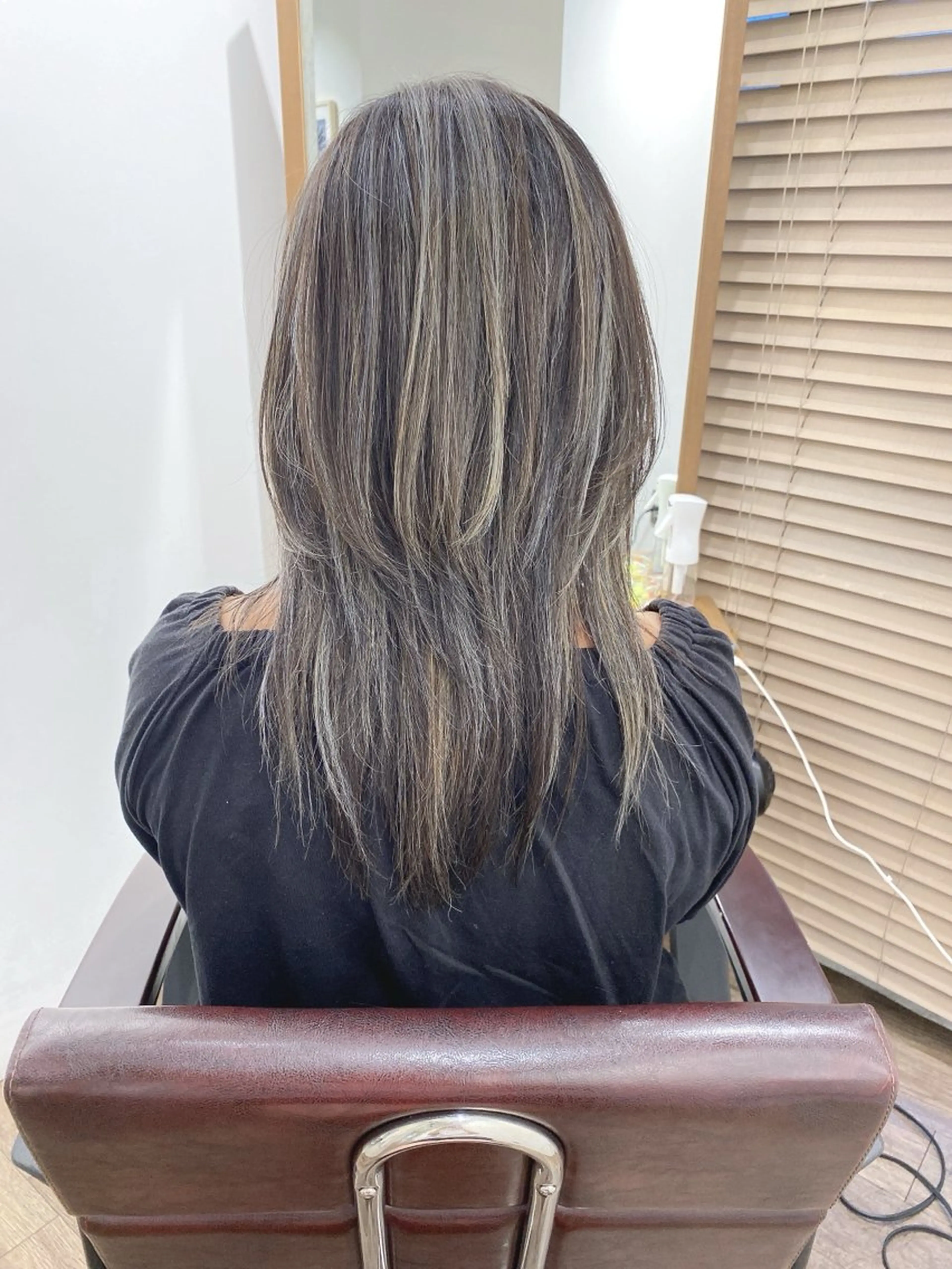 ロング カラー ヘアカラー トリートメント GO TODAY SHAiRE SALON 横須賀所属・ハイライト⭐️上野 高広のヘアスタイル