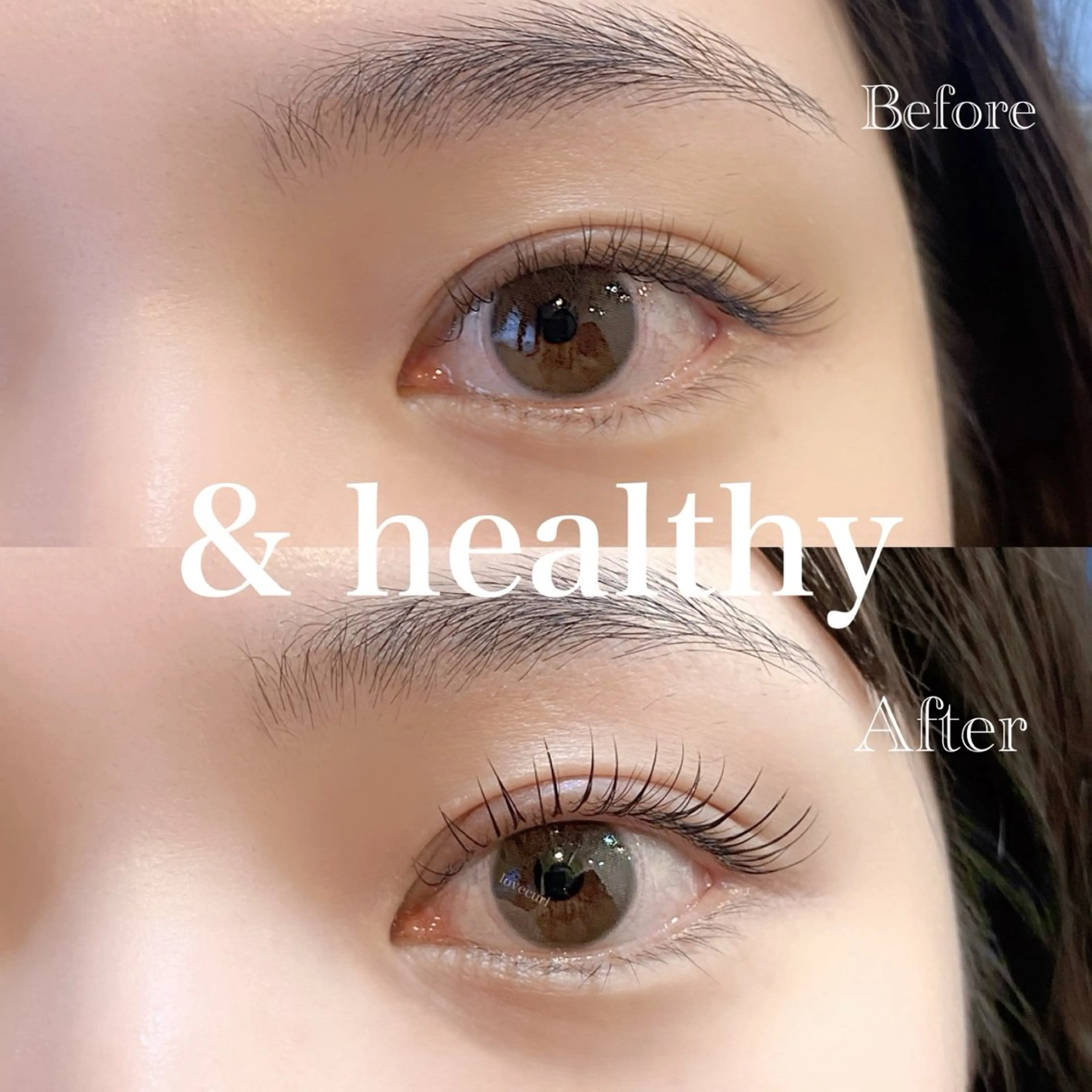 &healthy 100本仕上がり(マツエク+まつげパーマ) 4/19(日) 11:30​〜​の写真