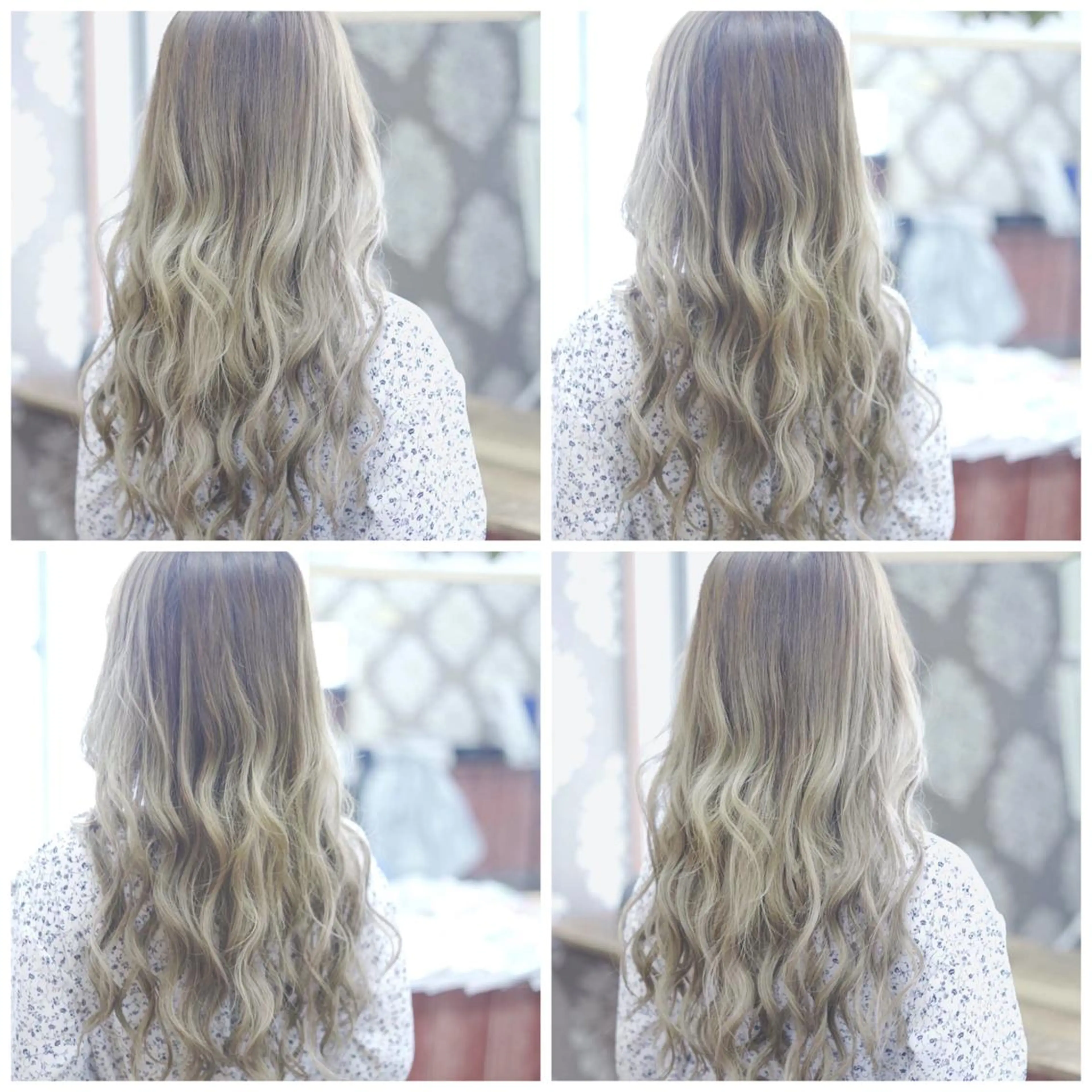 ロング カラー カット エクステ Crystal 船橋のヘアスタイル