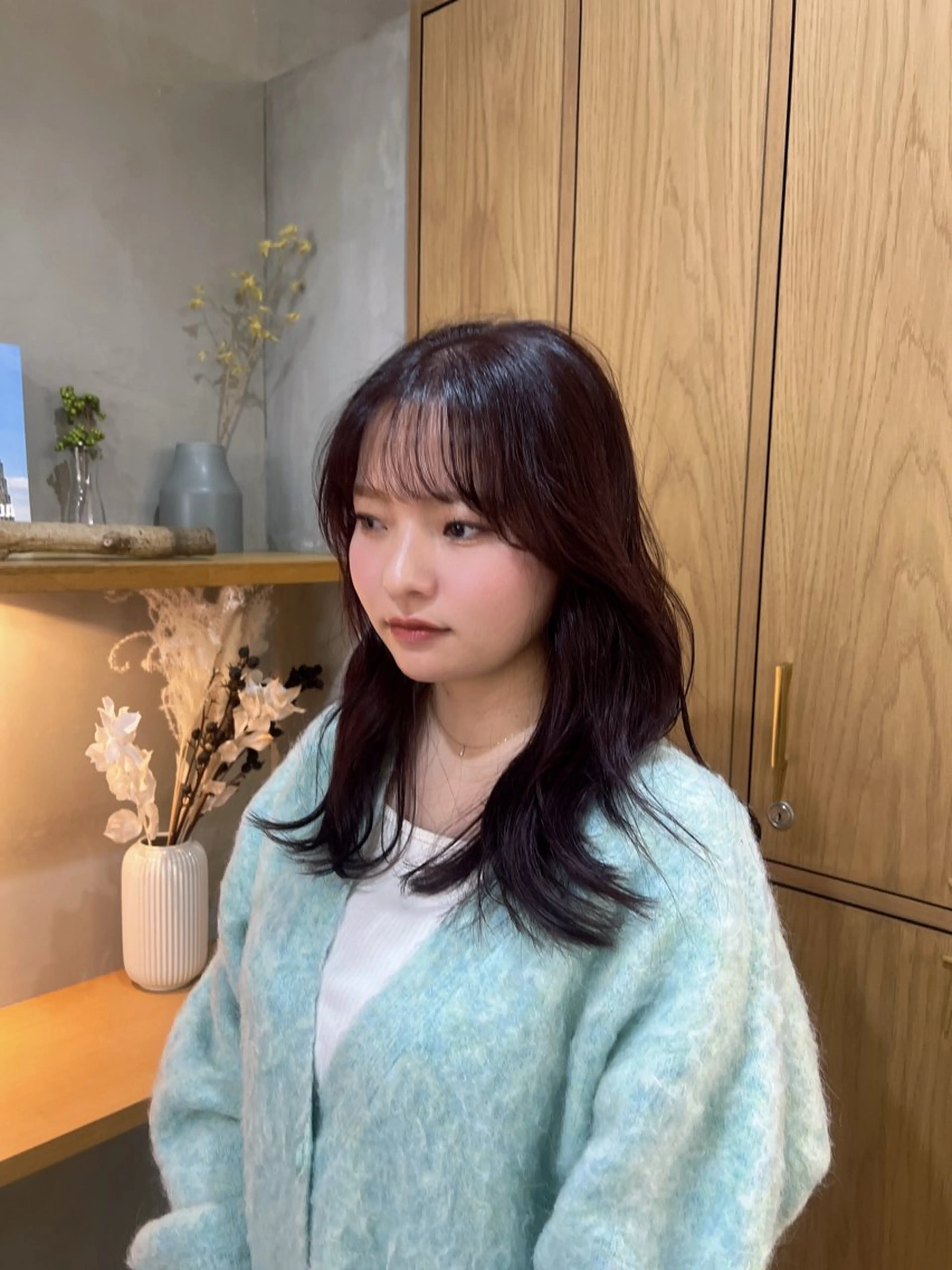 ミディアム 髪質改善/縮毛矯正 yutsuki ☻のヘアスタイル