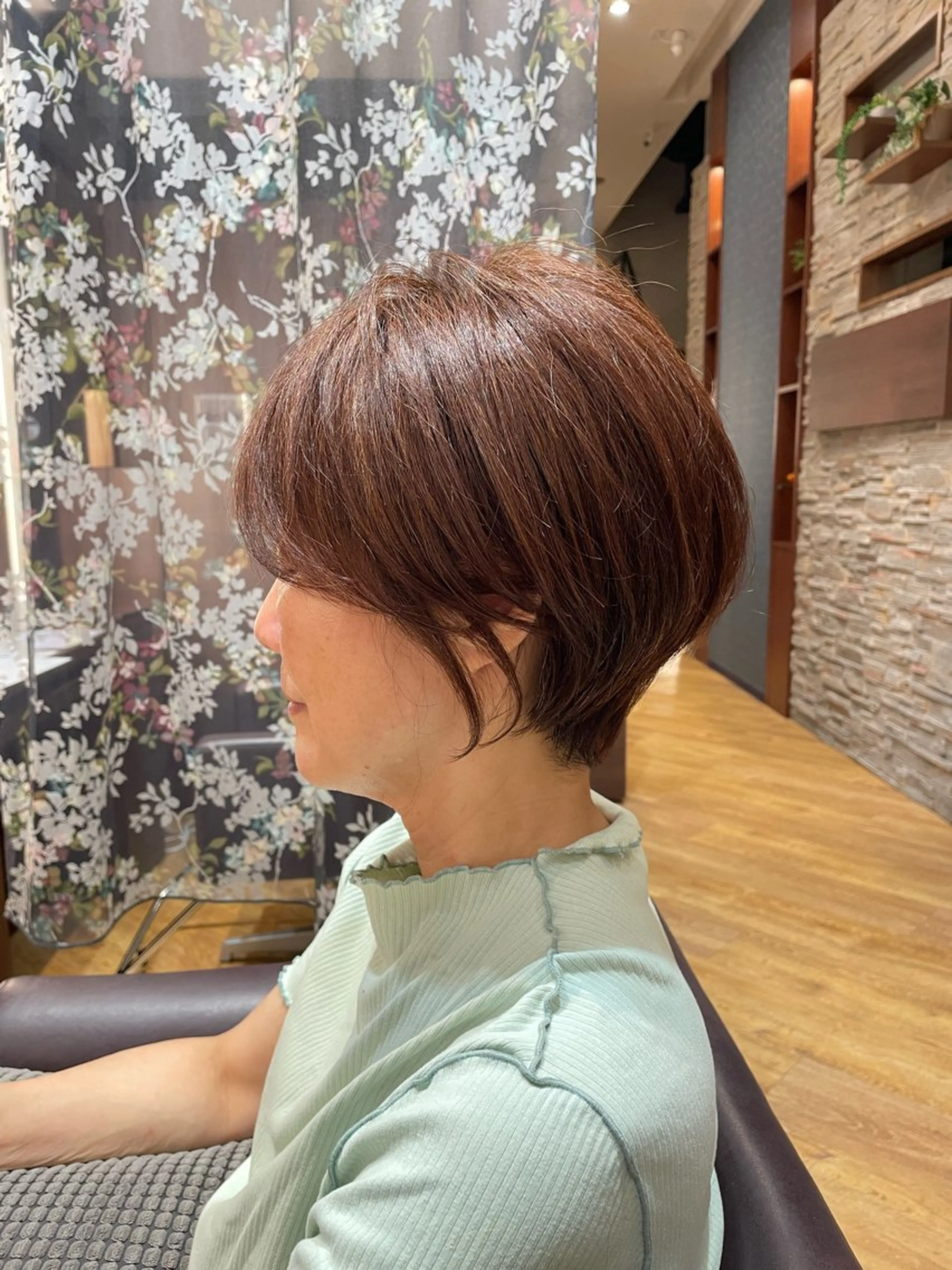 ショート ショートヘア パシフィックダズール　神戸ウエスト所属・柴田 穂乃香のヘアスタイル