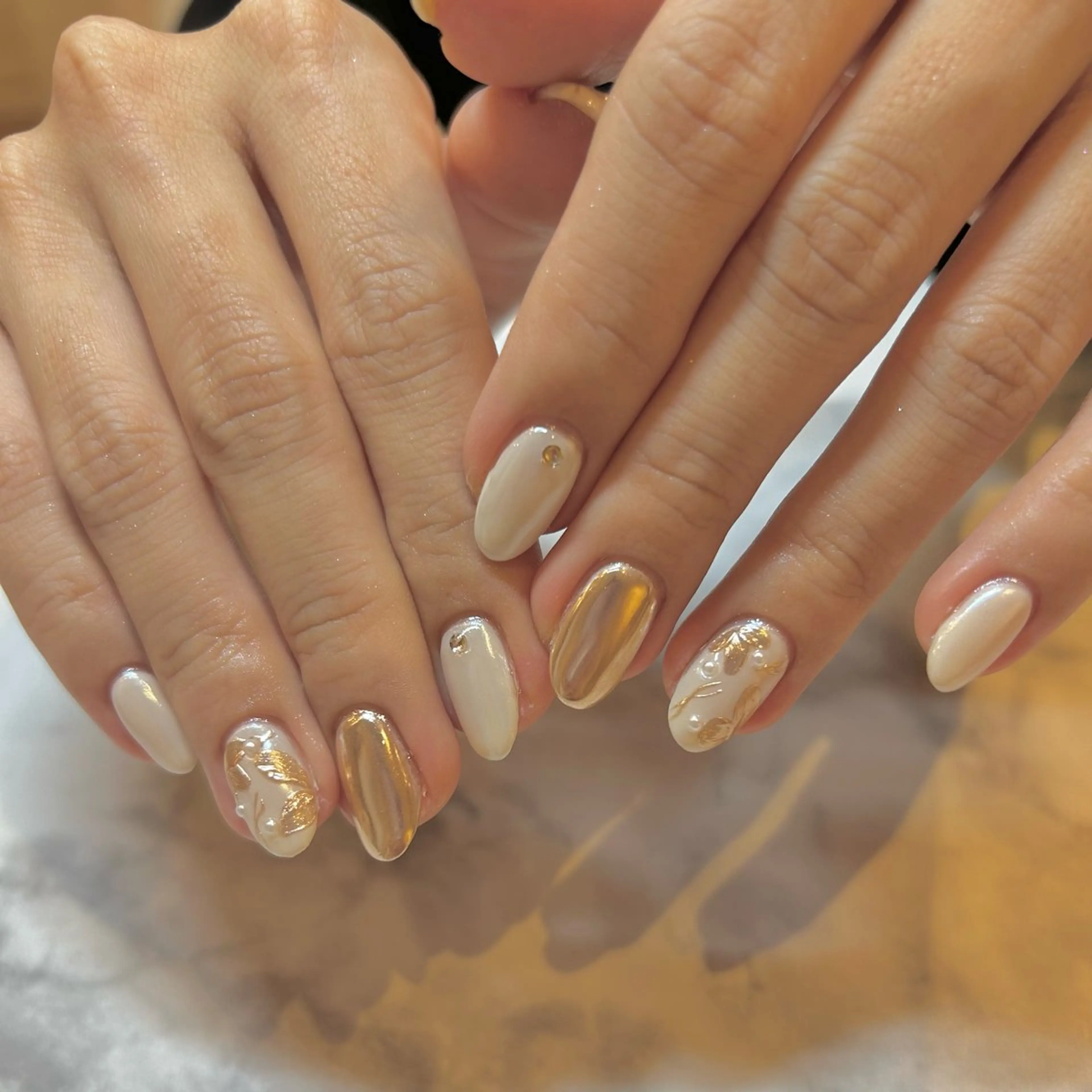 ネイル ハンドネイル Bianca 今池店  rinnのネイルデザイン