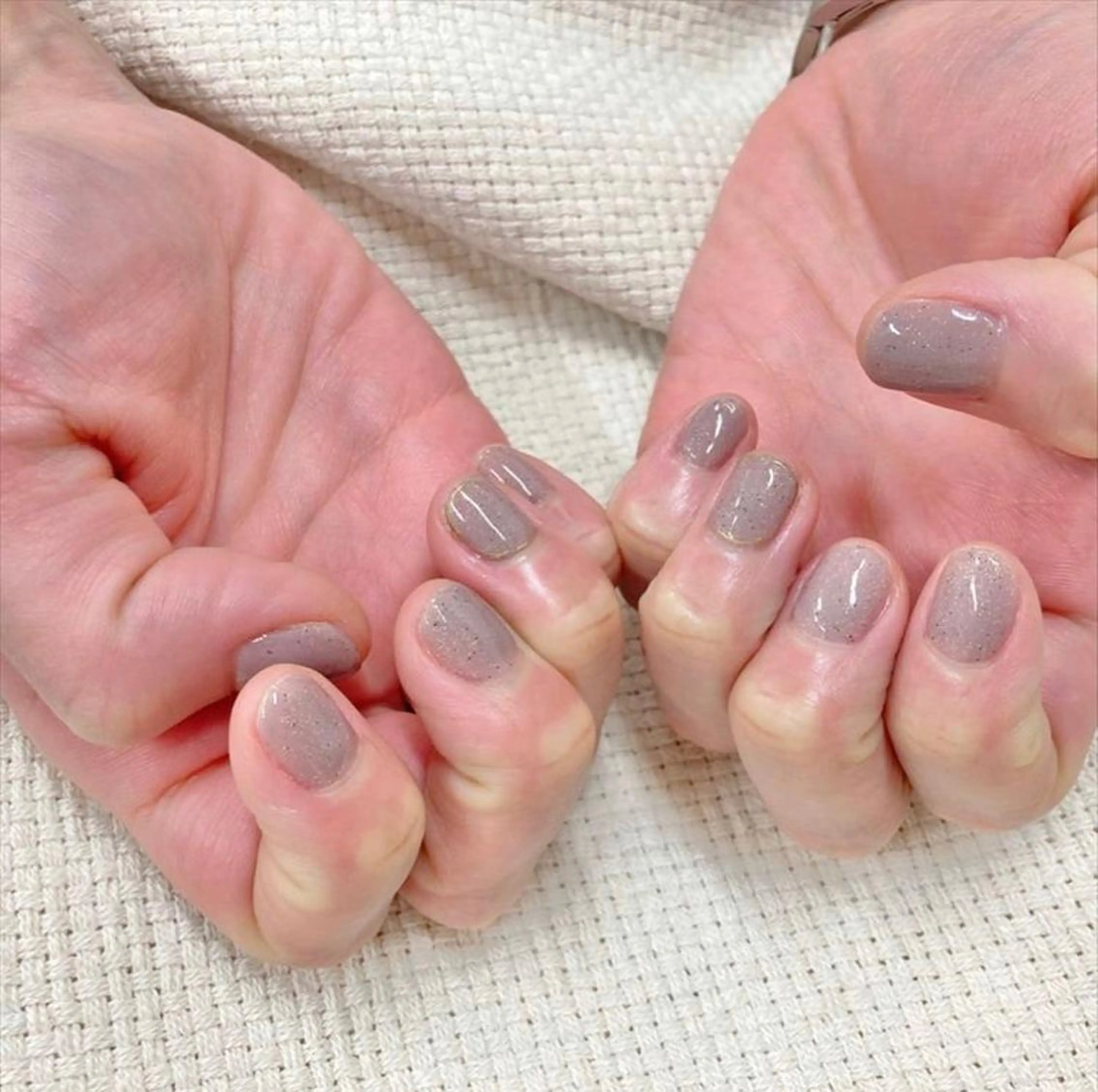 ネイル ワンカラーネイル シンプルネイル ハンドネイル Mojyam nail所属・松本 実咲のネイルデザイン