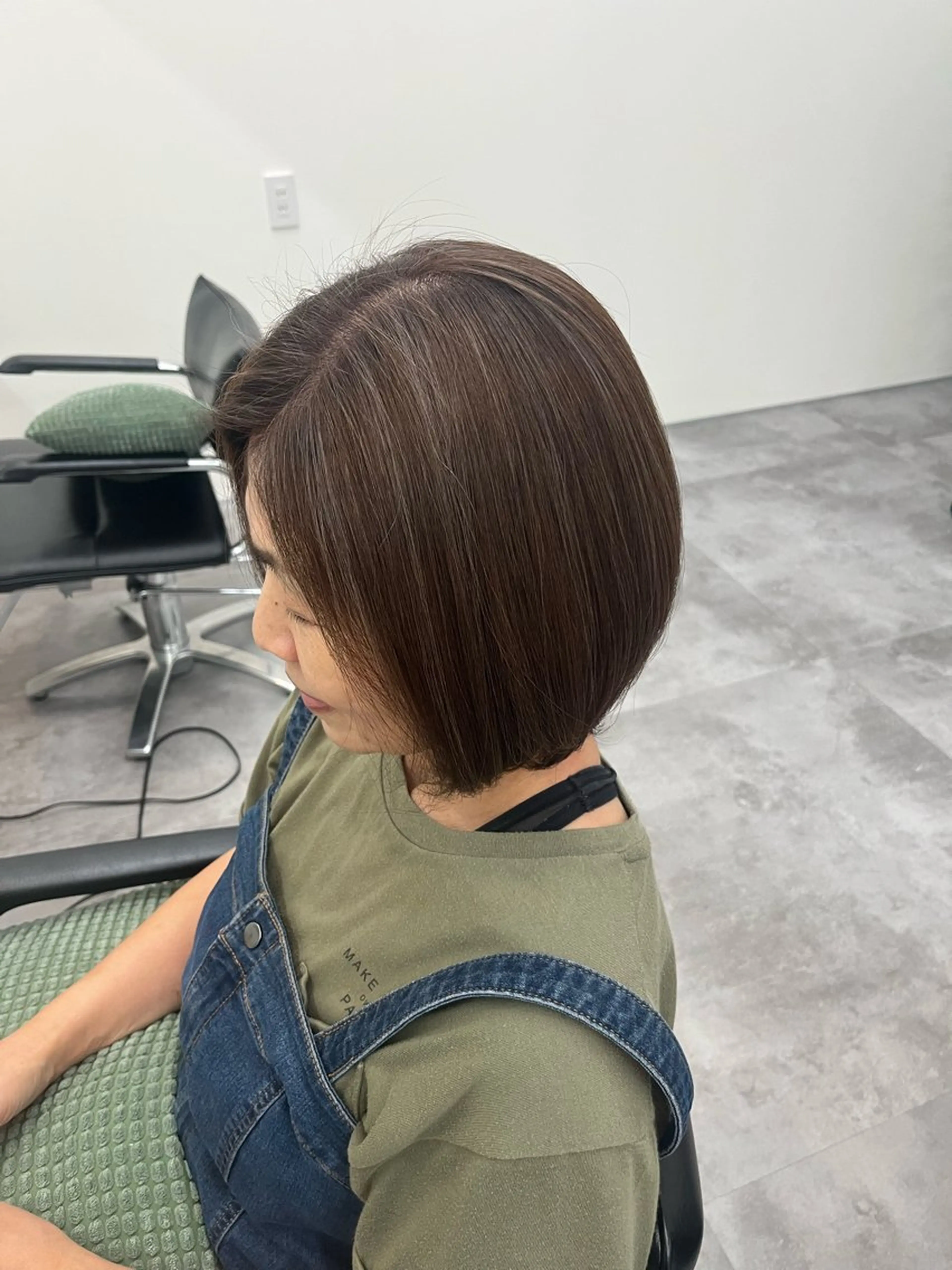 ショート カラー NOMAD hair design印西牧の原千葉ニュータウン所属・菊永 智春のヘアスタイル