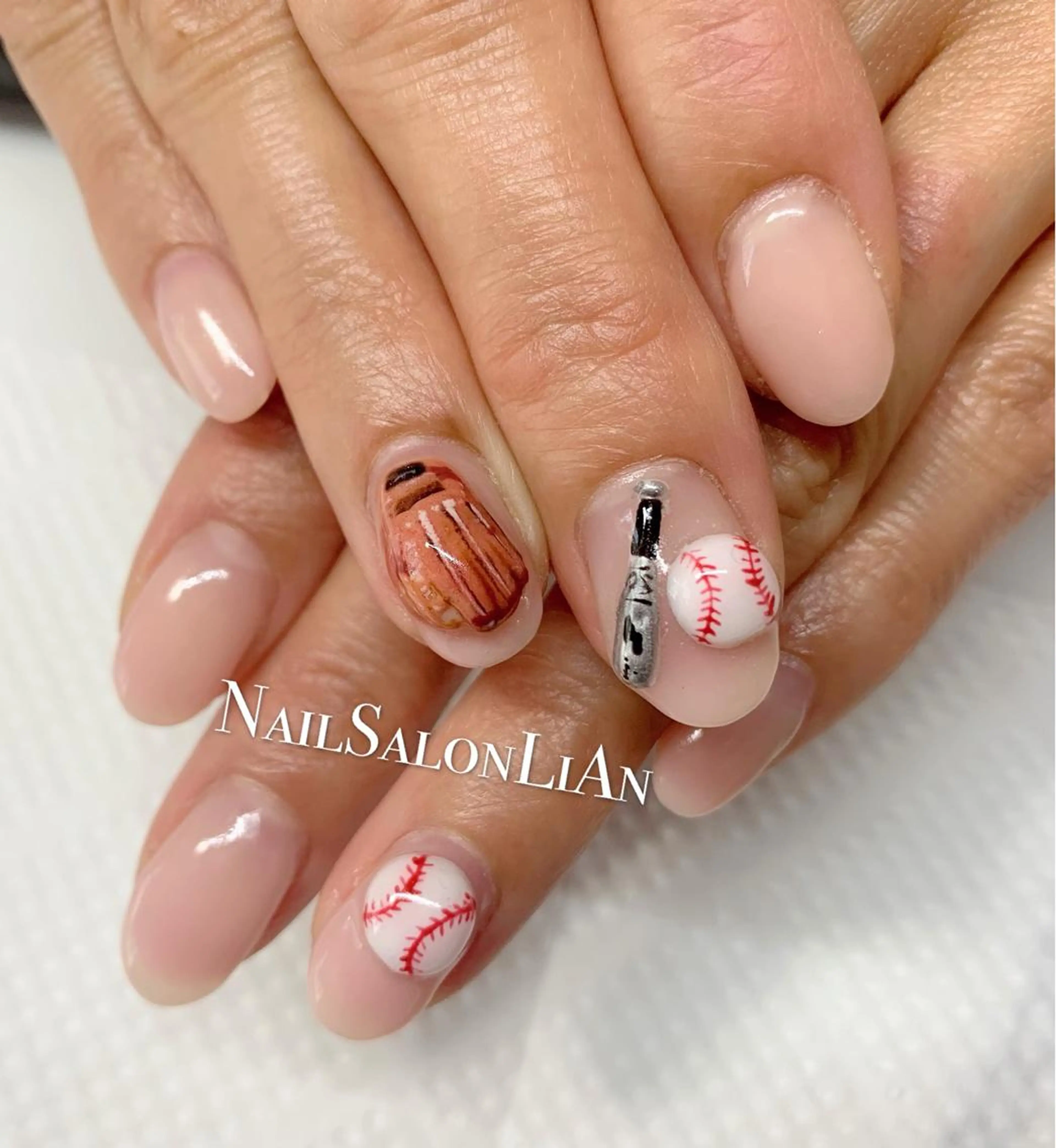 ネイル 持ち込み ハンドネイル NailSalon LiAnのネイルデザイン