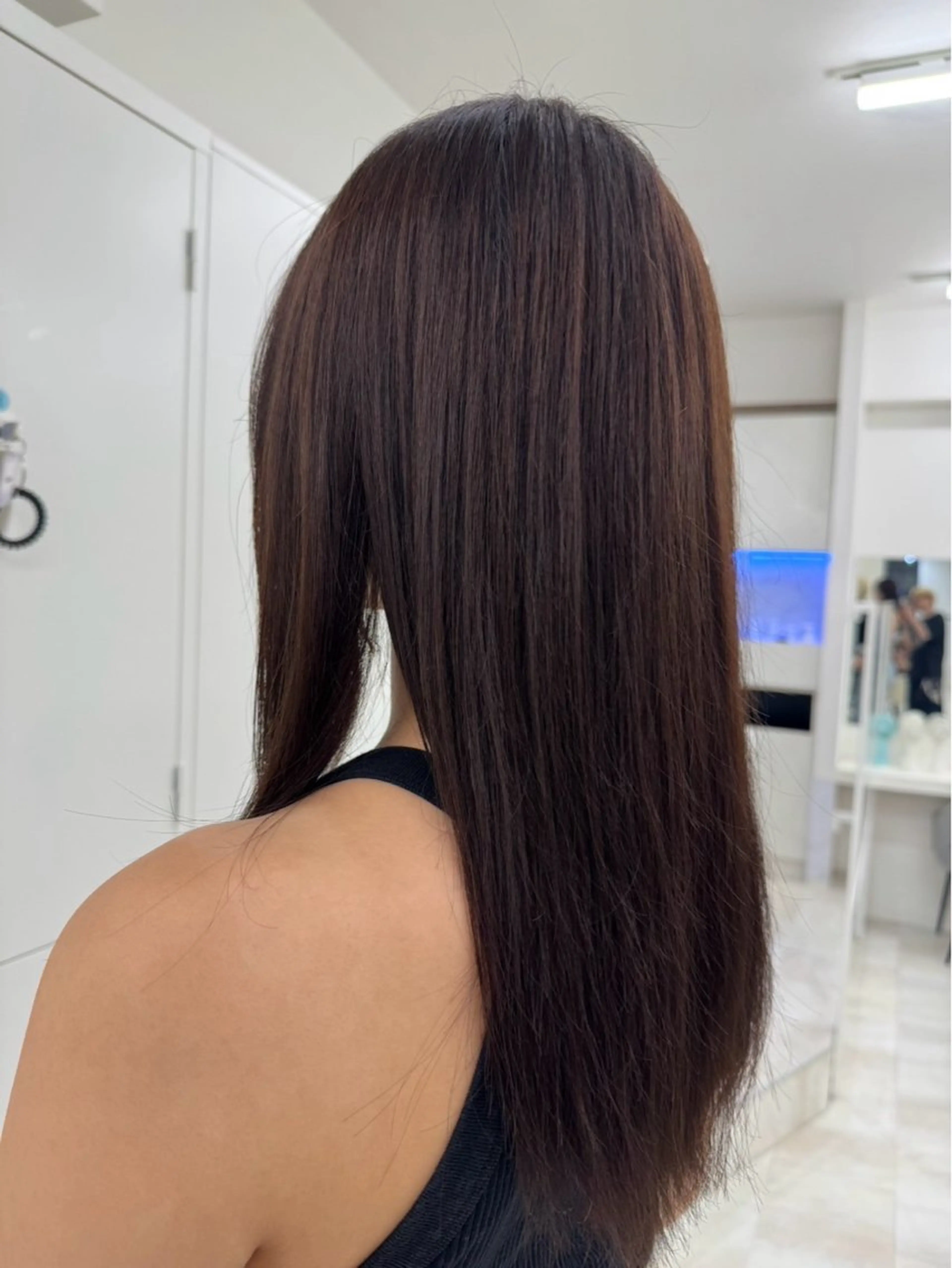 ロング 暖色/透明感/うる艶 HIMEKAのヘアスタイル