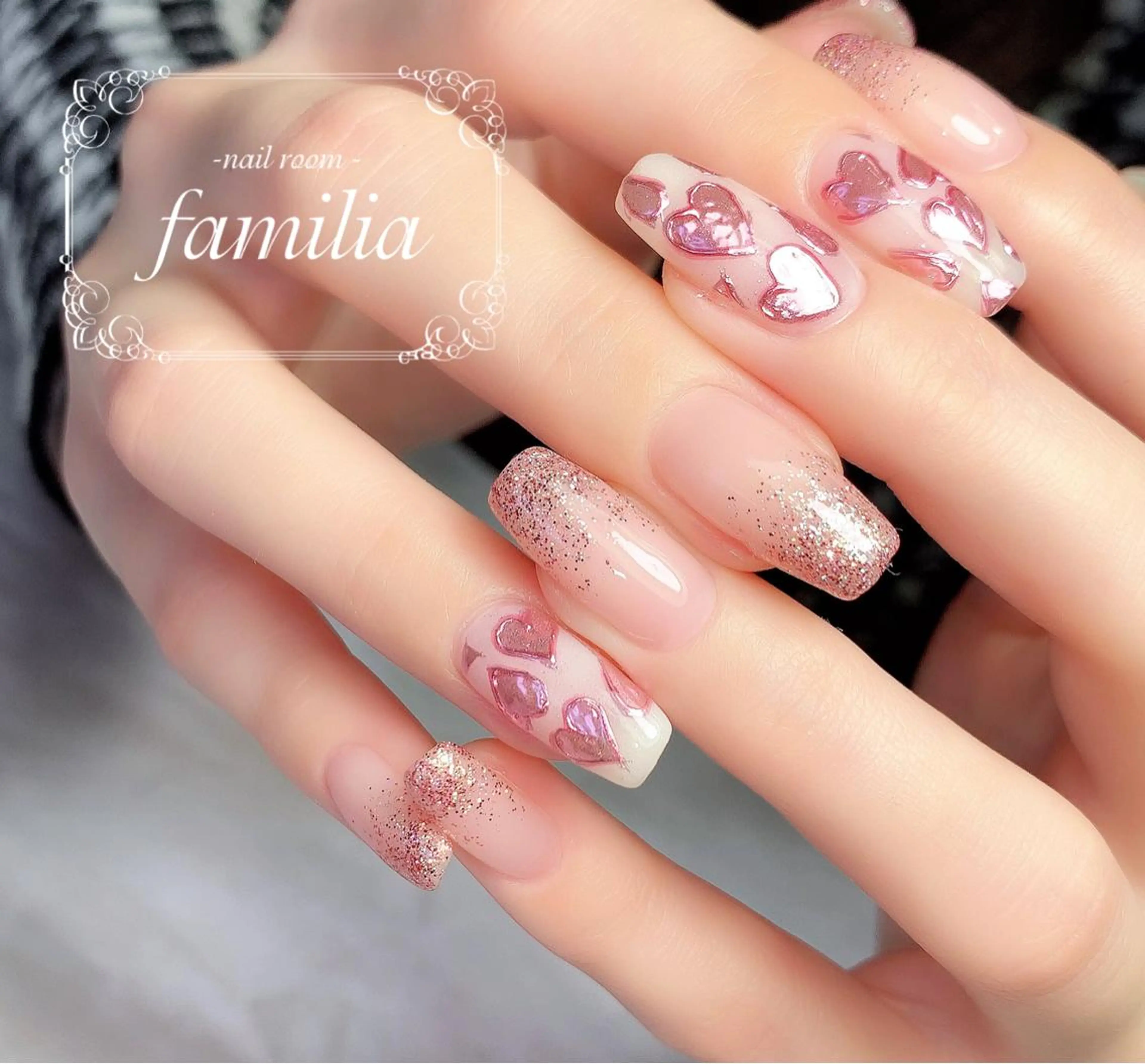 ネイル ハンドネイル -nailroom- familiaのネイルデザイン