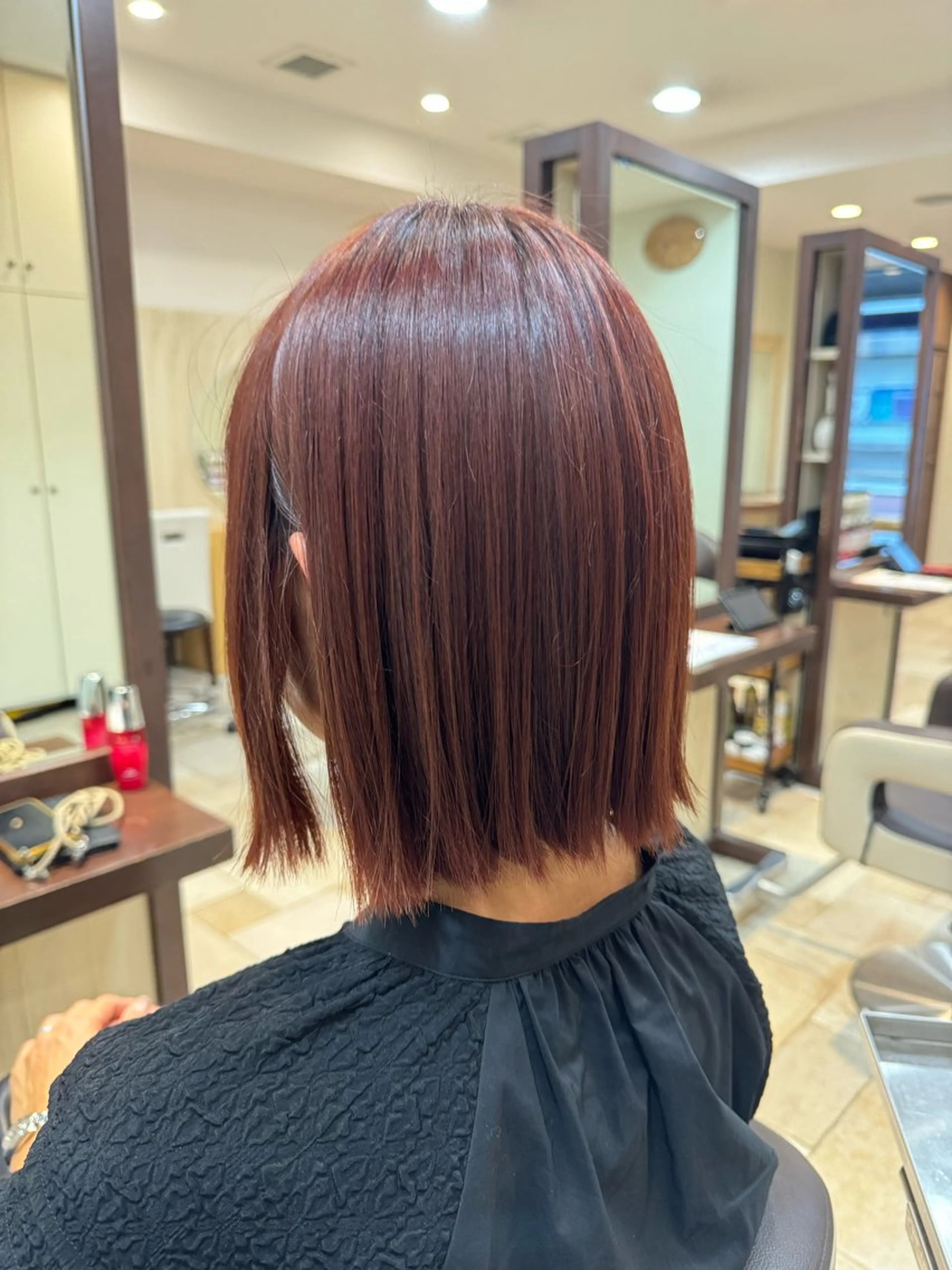 ミディアム カラー パーマ／縮毛矯正/ 副店長 ・村田伊吹のヘアスタイル