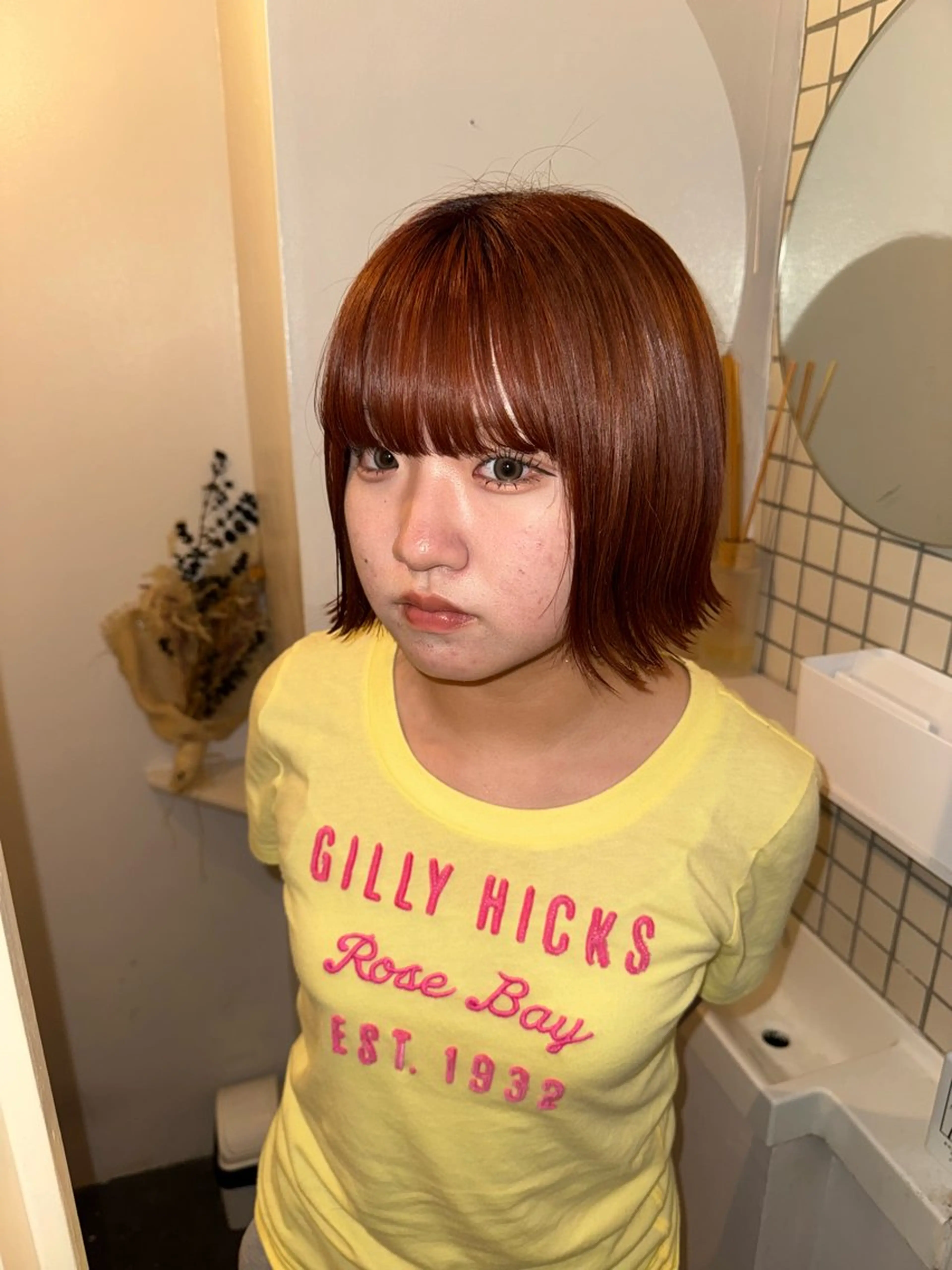 ミディアム 海外風/暖色🧡 /Unaのヘアスタイル