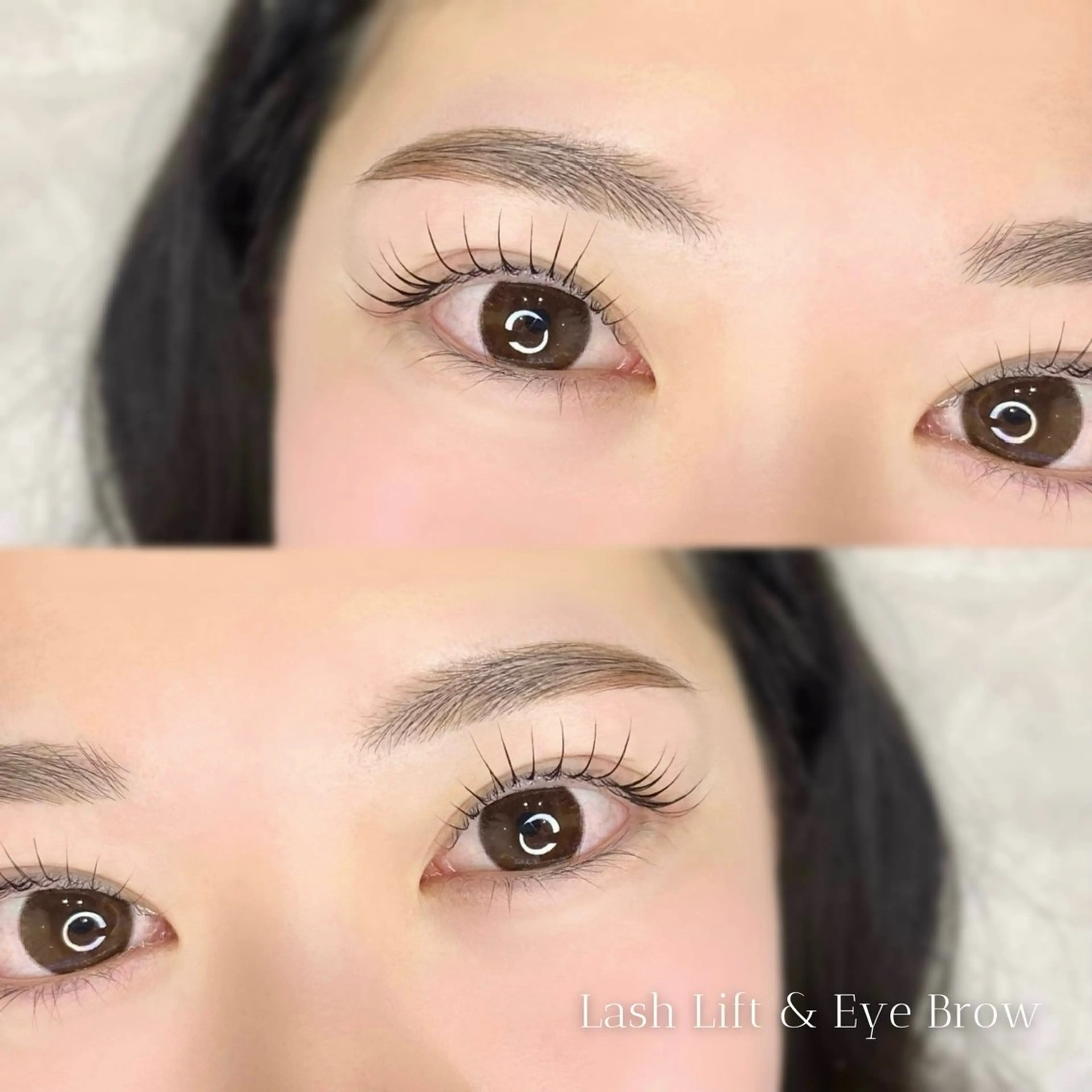 【人気No,2】眉スタイリング & パリジェンヌ(まつ毛パーマ🉑)の写真