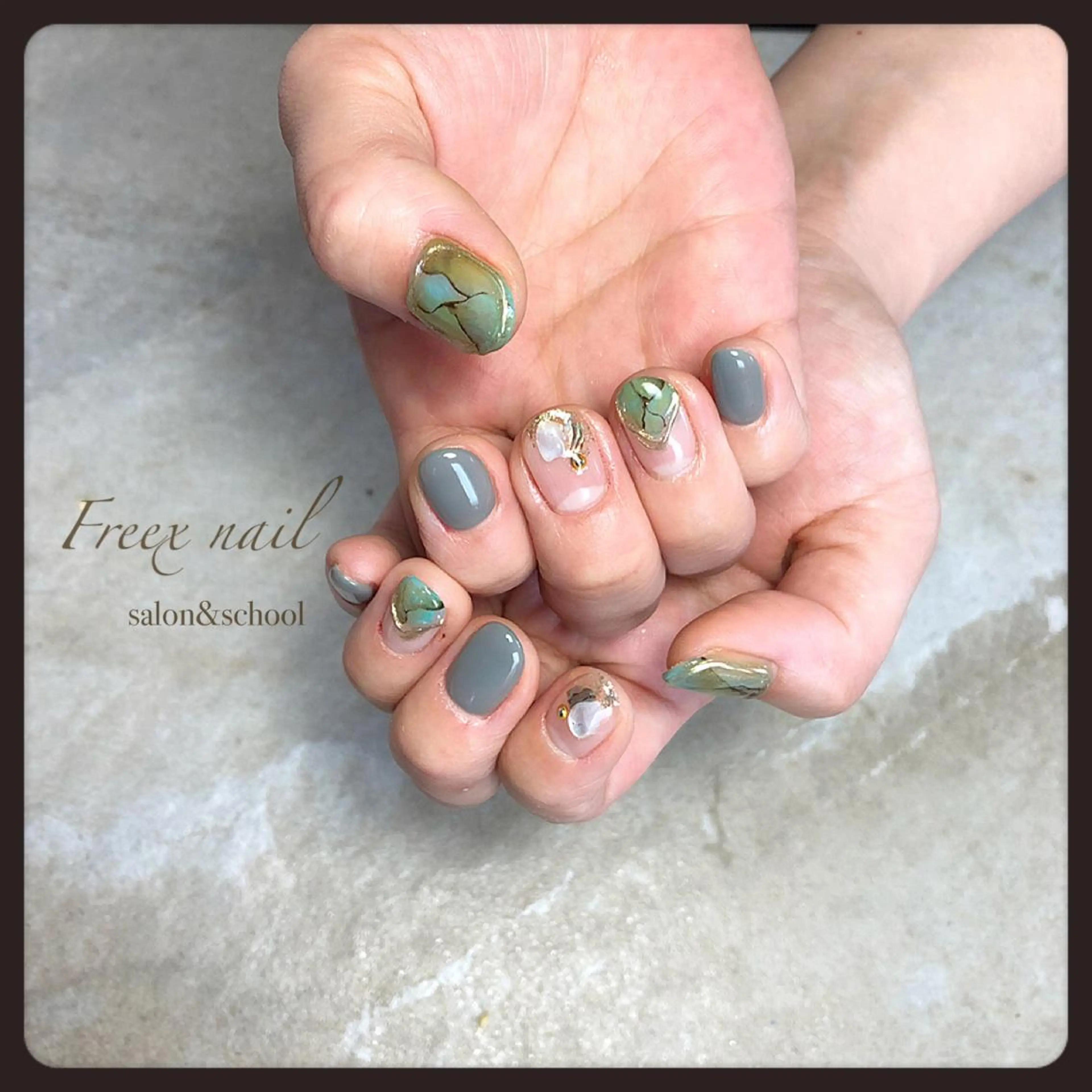 ネイル Freex nail所属・freex nail /ニュアンス/個性派のネイルデザイン