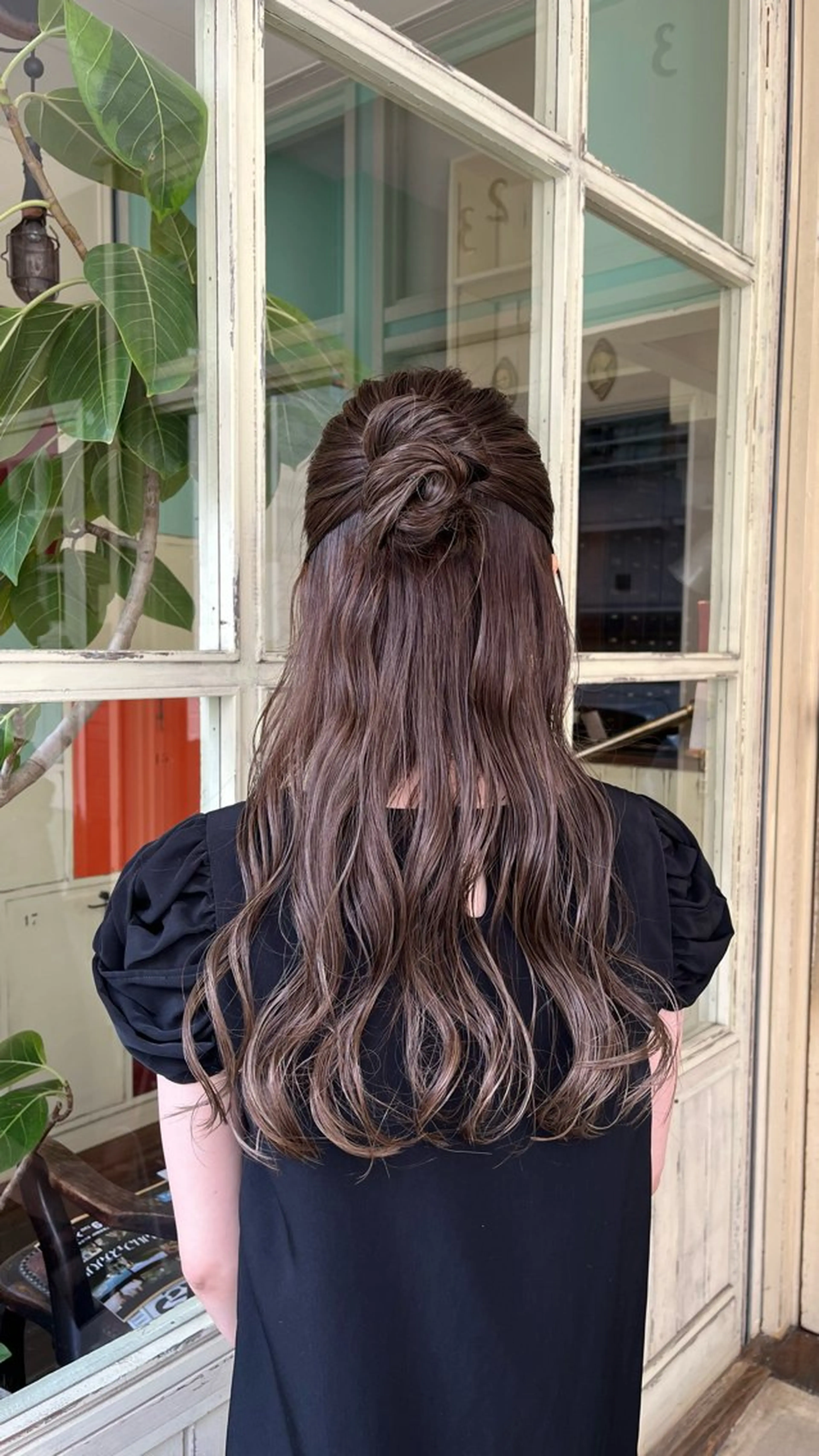 ロング ヘアアレンジ 竹島 綾乃のヘアスタイル