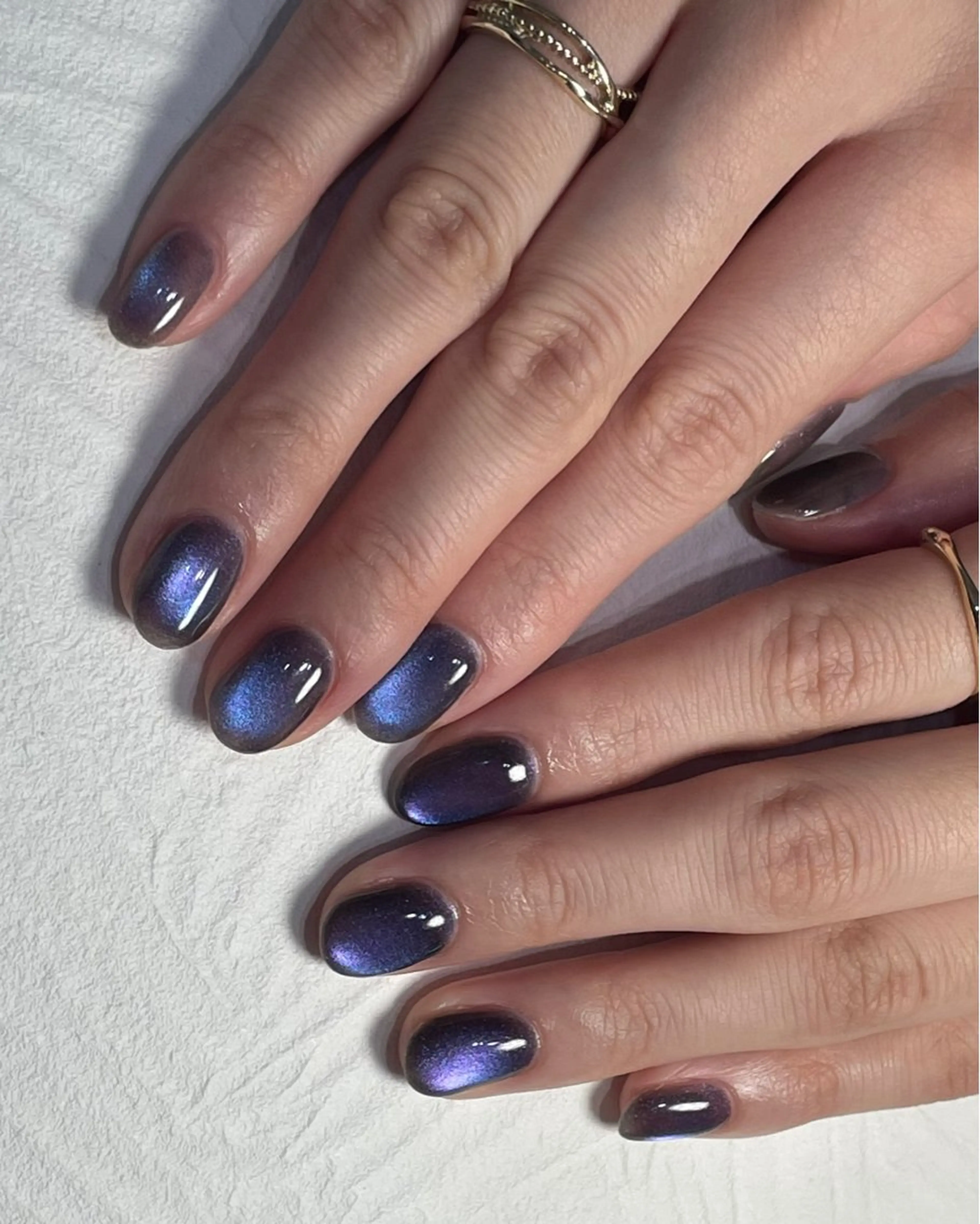 ネイル マグネットネイル ワンカラーネイル ハンドネイル ハンドケア 吉祥寺ネイルtree /SONODAのネイルデザイン