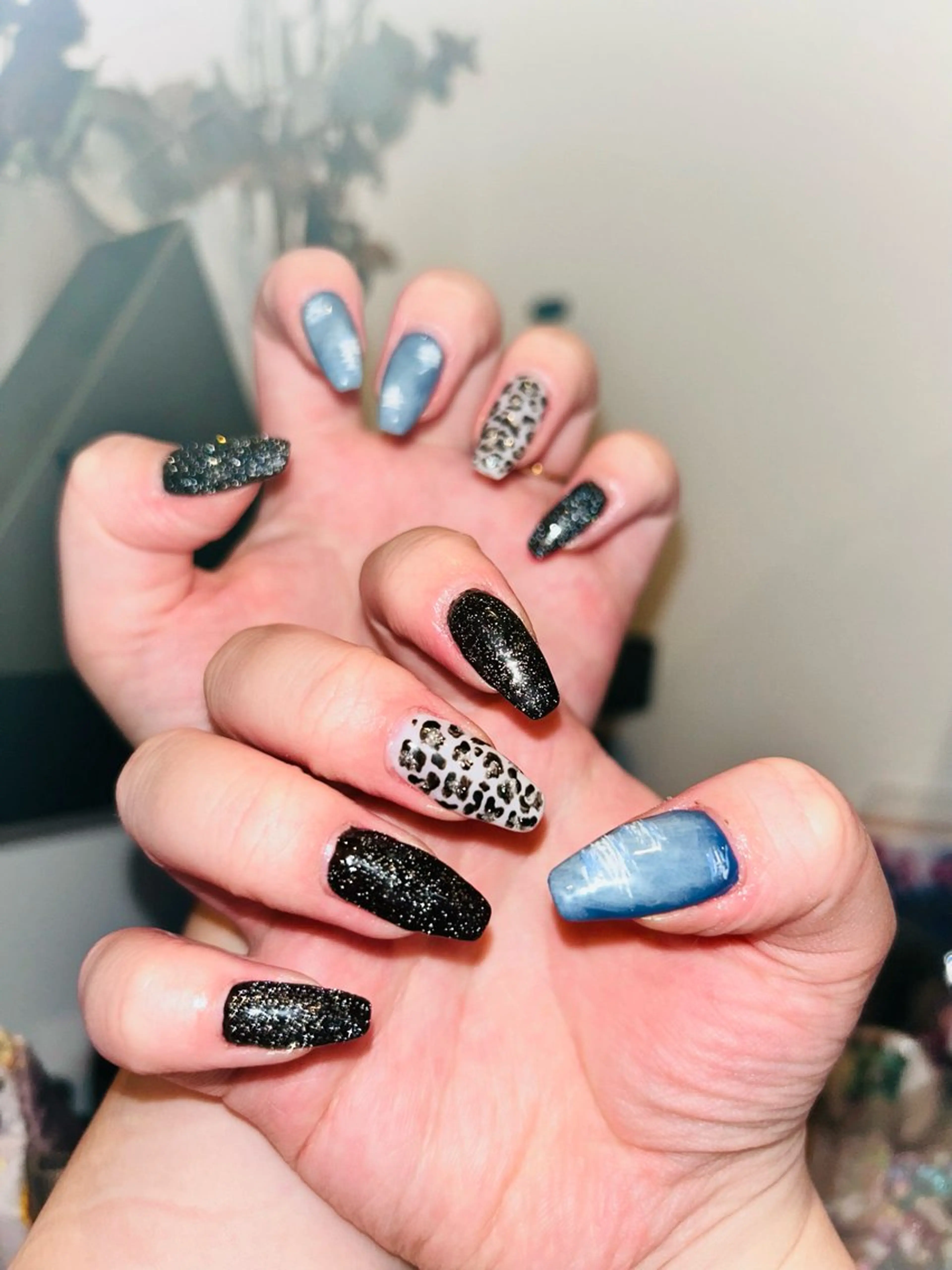 ネイル アニマル柄 SPICE. 【武蔵関】のネイルデザイン