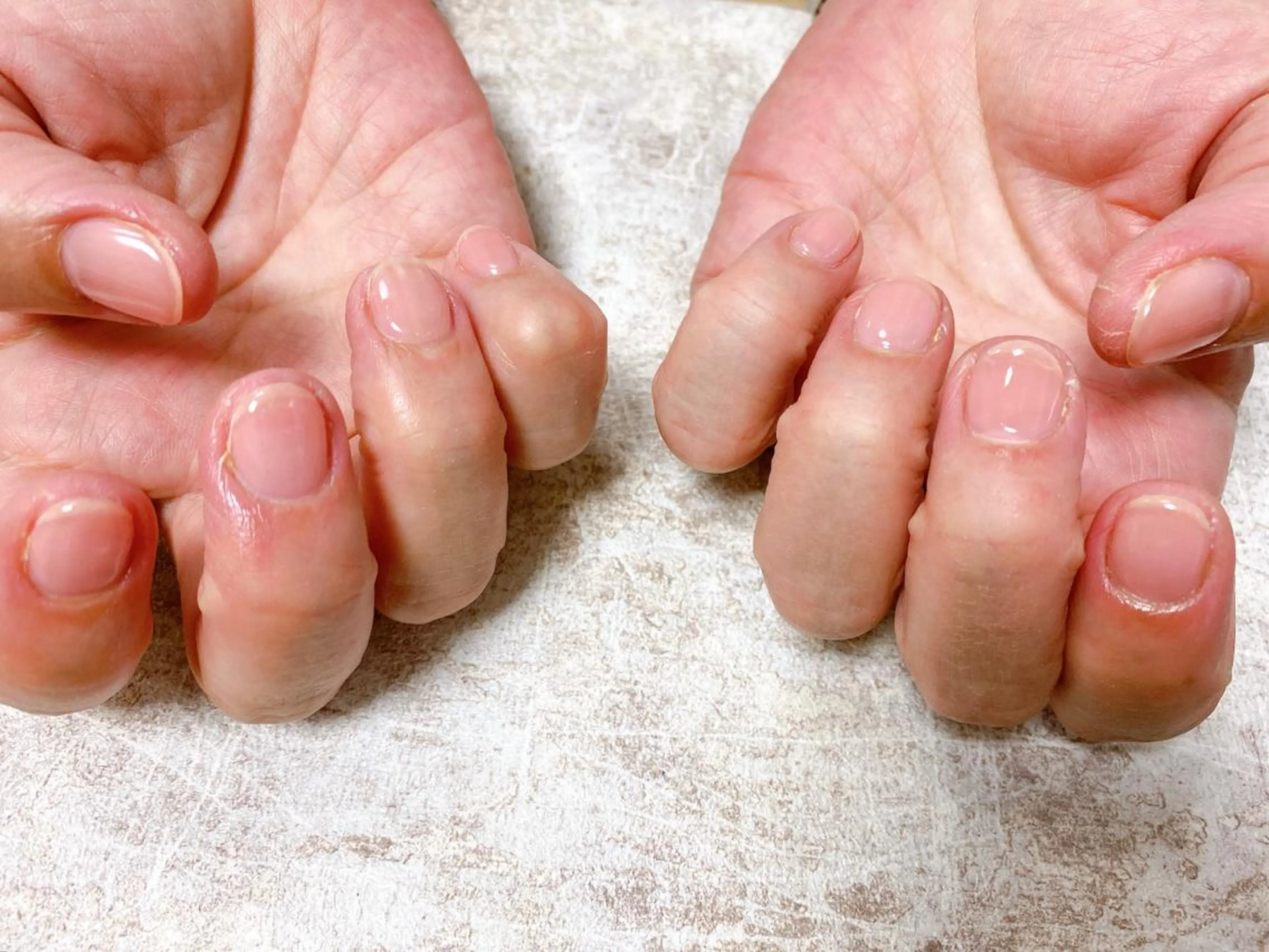 ネイル ピンク ハンドネイル Mogu nail 二子玉川のネイルデザイン