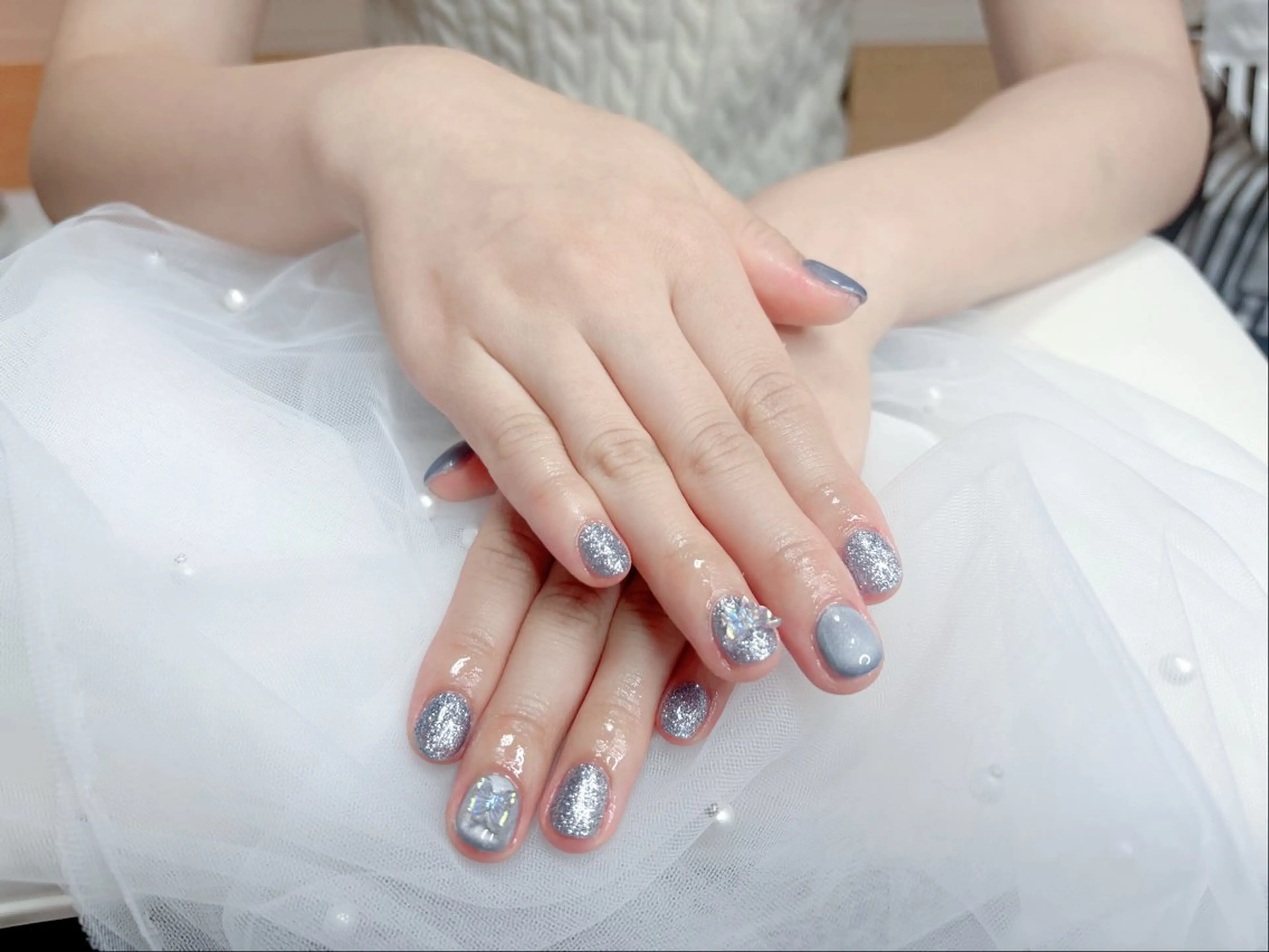 ネイル 💐Lumière 🩵かわちゃん💅のネイルデザイン