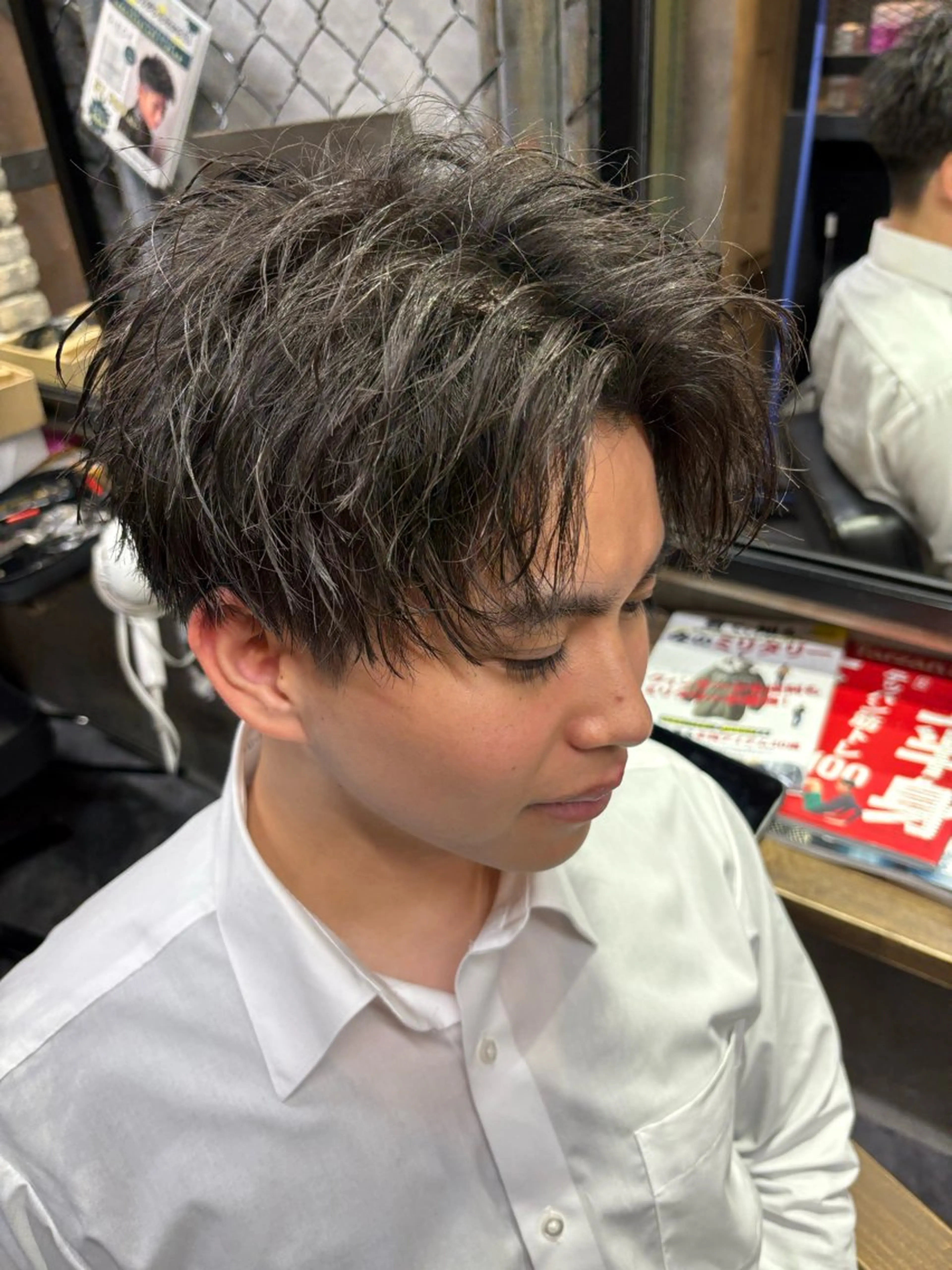 ミディアム メンズ カット DIECE 2’nd Flor所属・渋谷 【メンズ特化】ナゴムのヘアスタイル