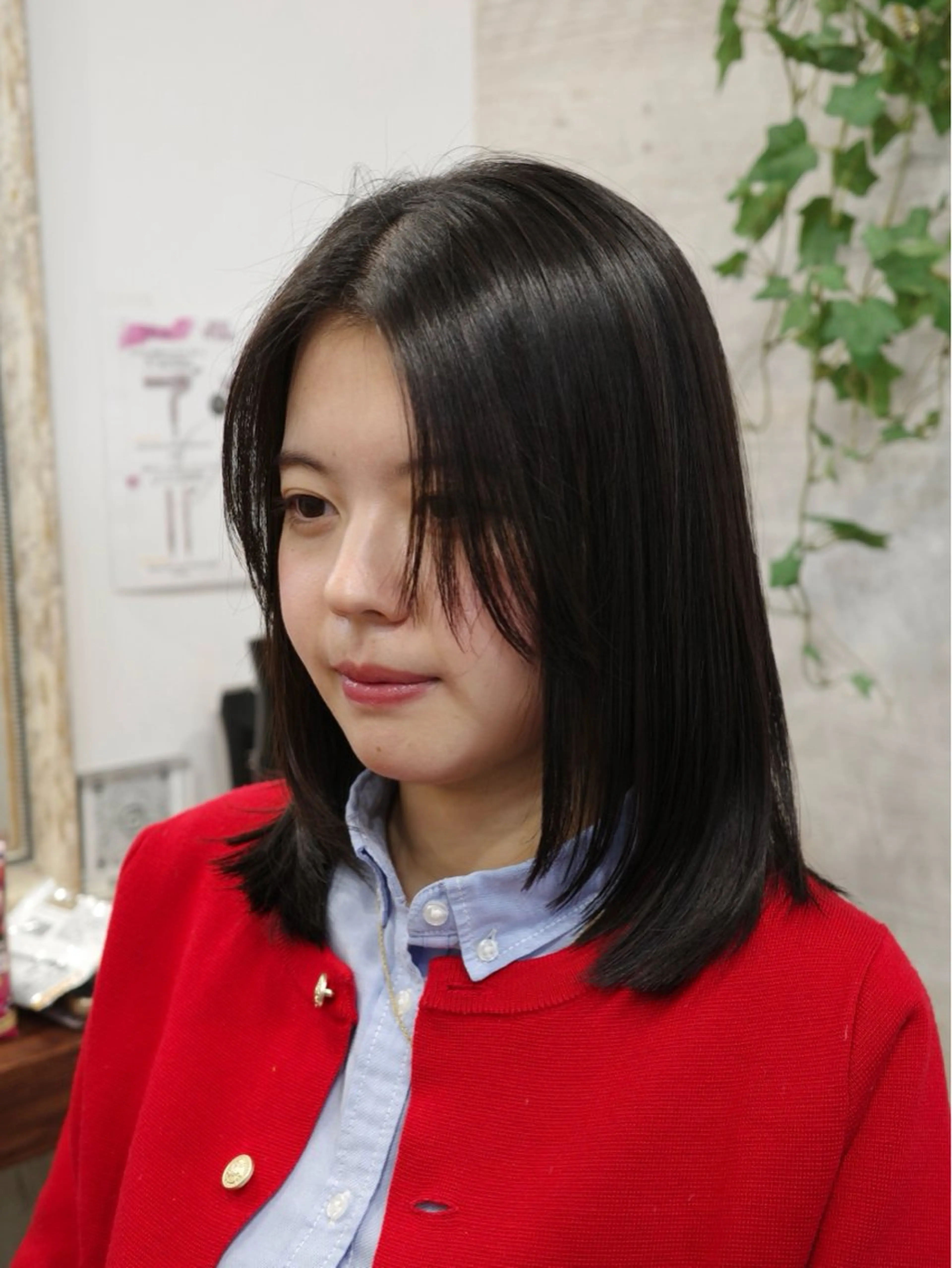 ミディアム ミディアムレイヤー レイヤーカット カット トリートメント F Beauty表参道所属・髪質改善/縮毛矯正/ レイヤーカット/ガブのヘアスタイル