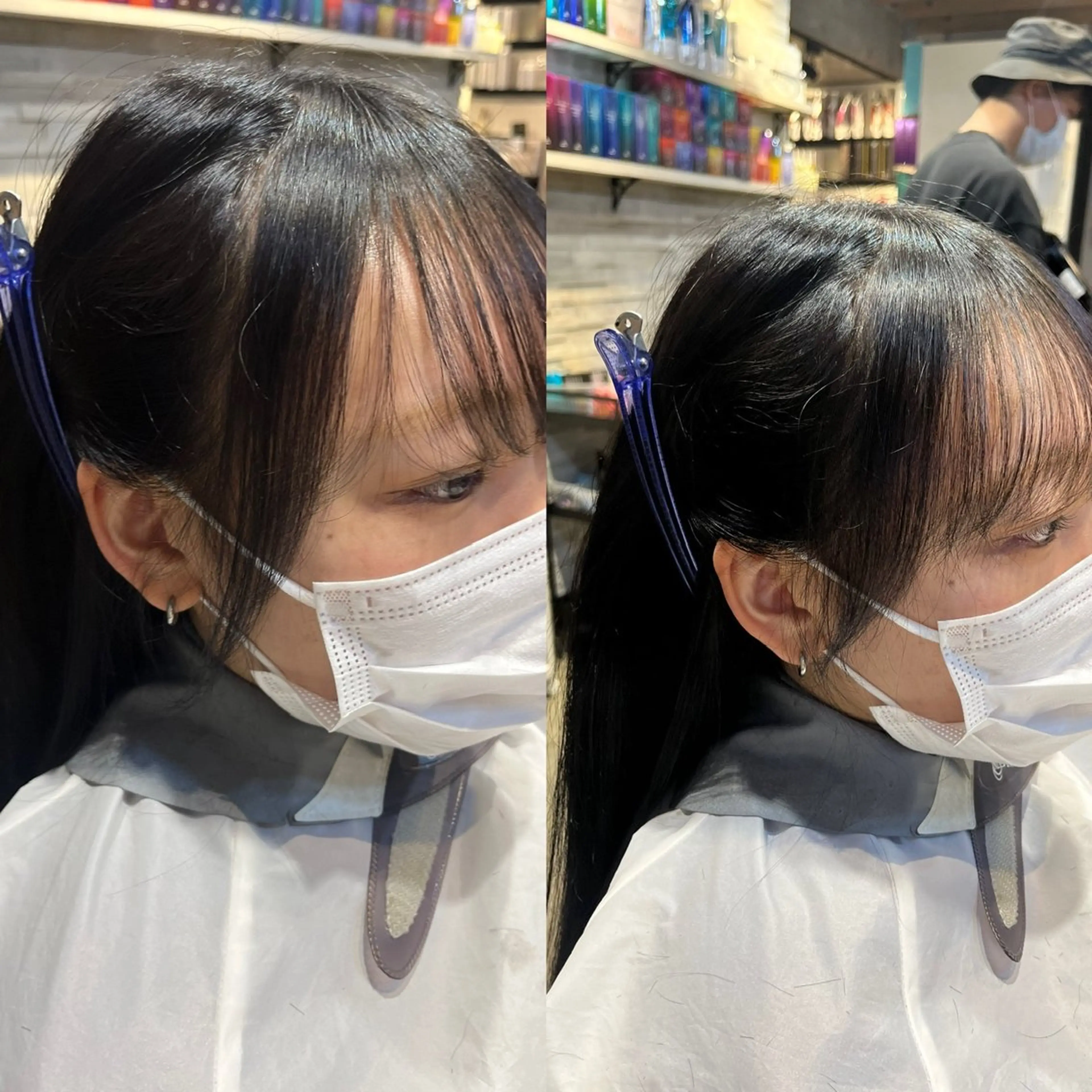 ロング 縮毛矯正 カット ヘアカラー 縮毛矯正 トリートメント ヘッドスパ 新宿No.1艶髪矯正 美艶カラー/FUKAのヘアスタイル