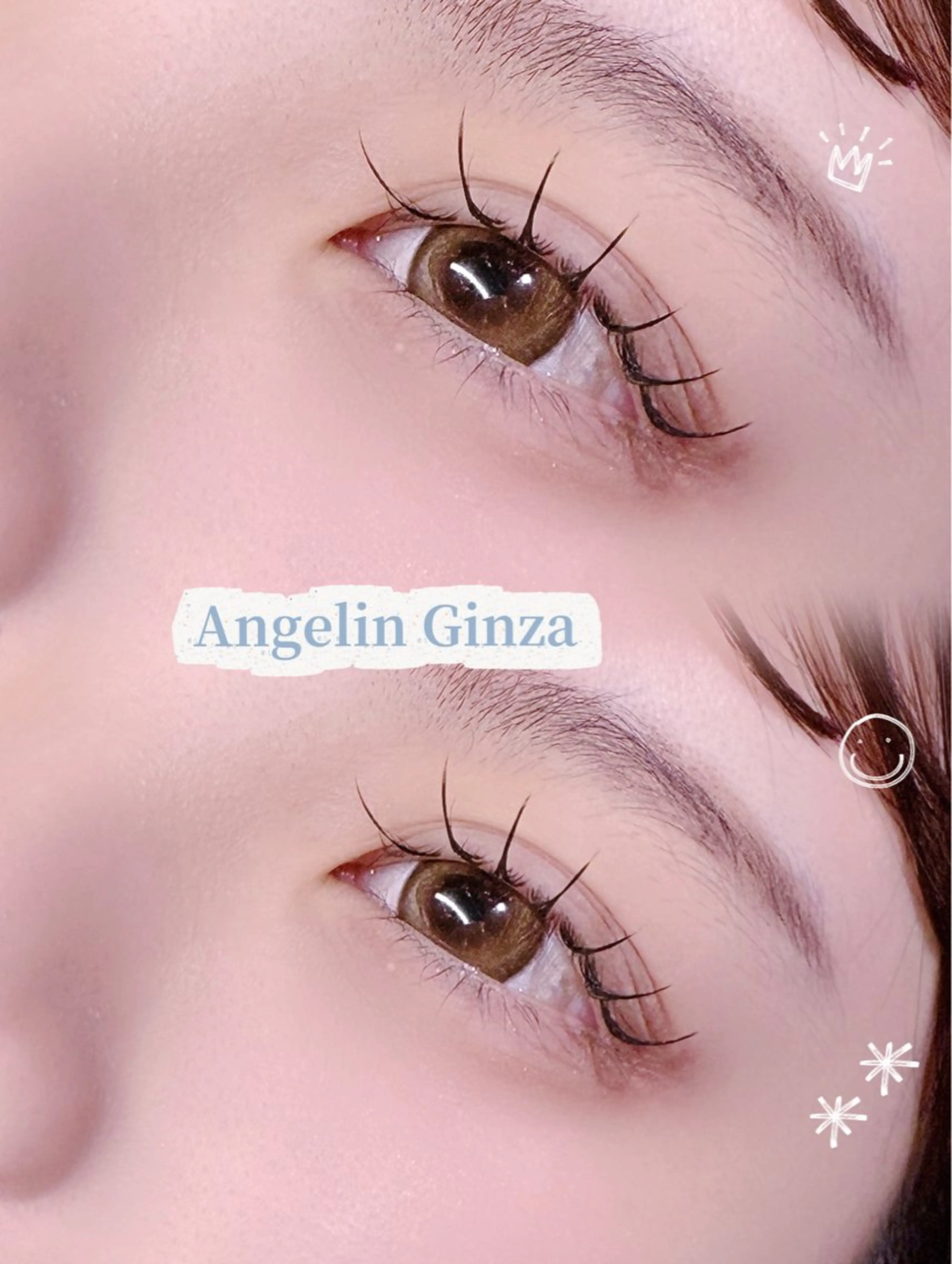 マツエク・マツパ Angelic nene♥🧸のマツエク・マツパデザイン