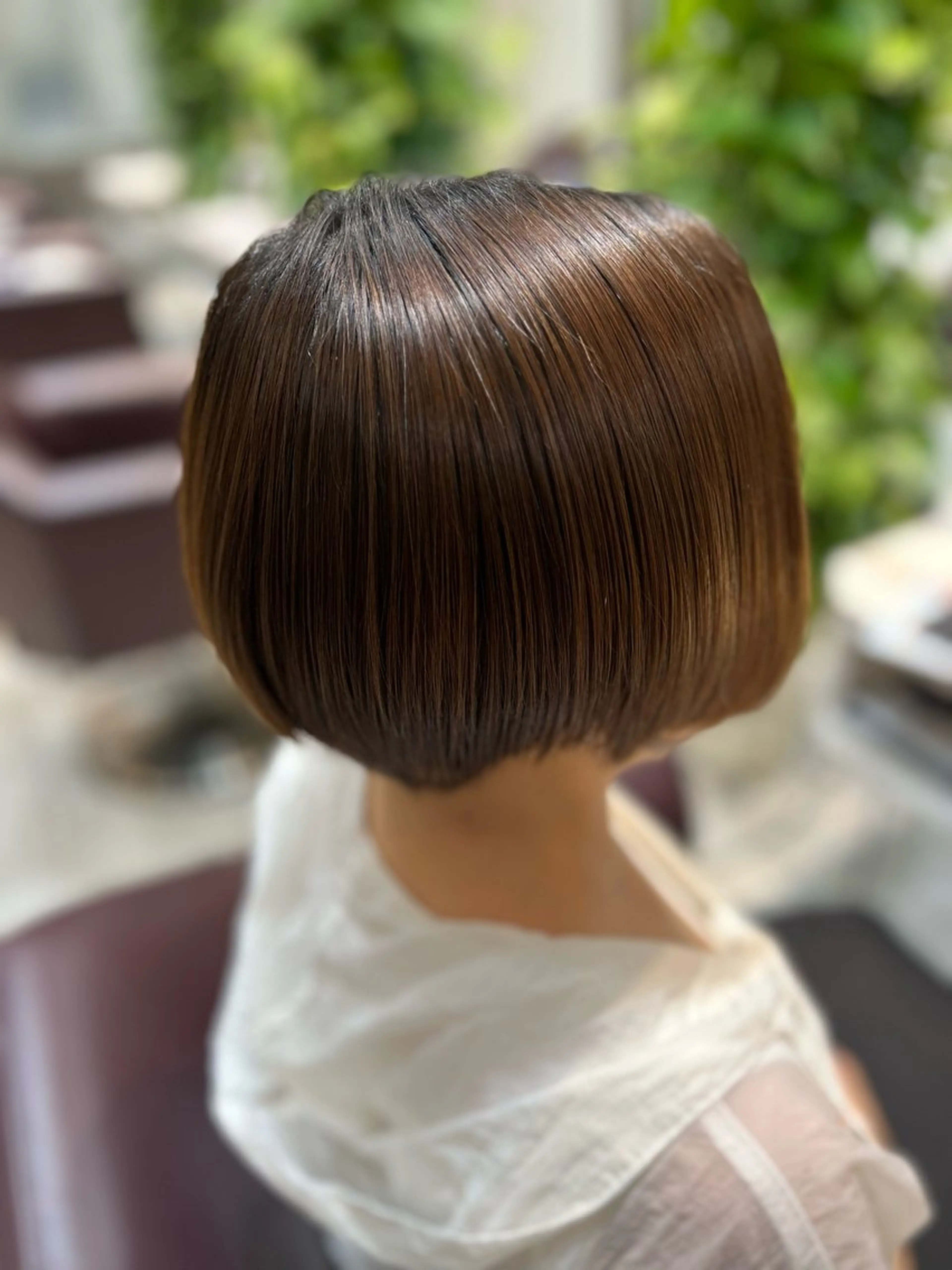 ショート 縮毛矯正 Breath by first 富谷【ブレス バイ ファースト 富谷】所属・田口 舞衣のヘアスタイル