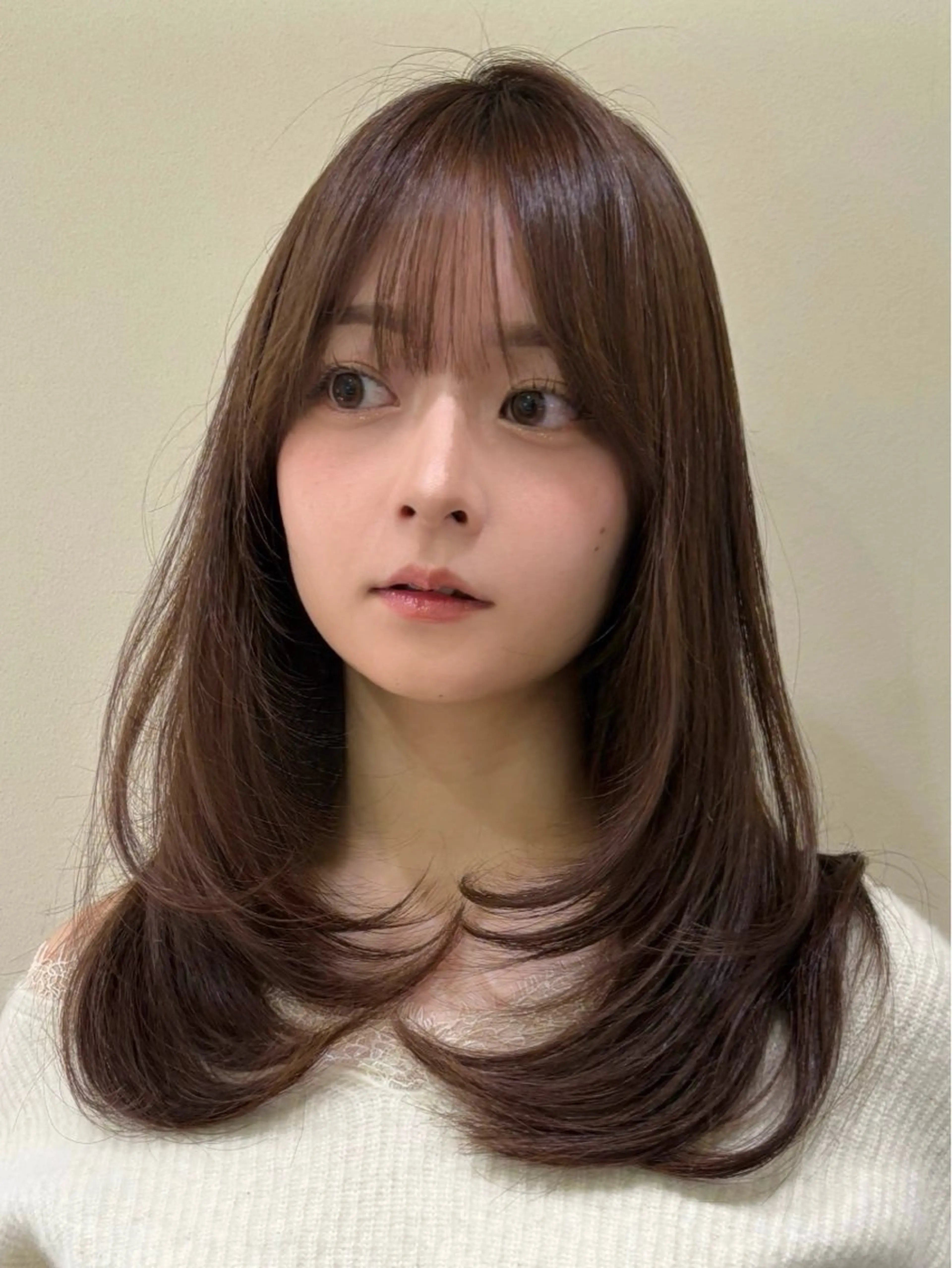 ロング カラー レイヤーカット Sugar所属・レイヤーカット/大阪 /梅田/執印悠太のヘアスタイル