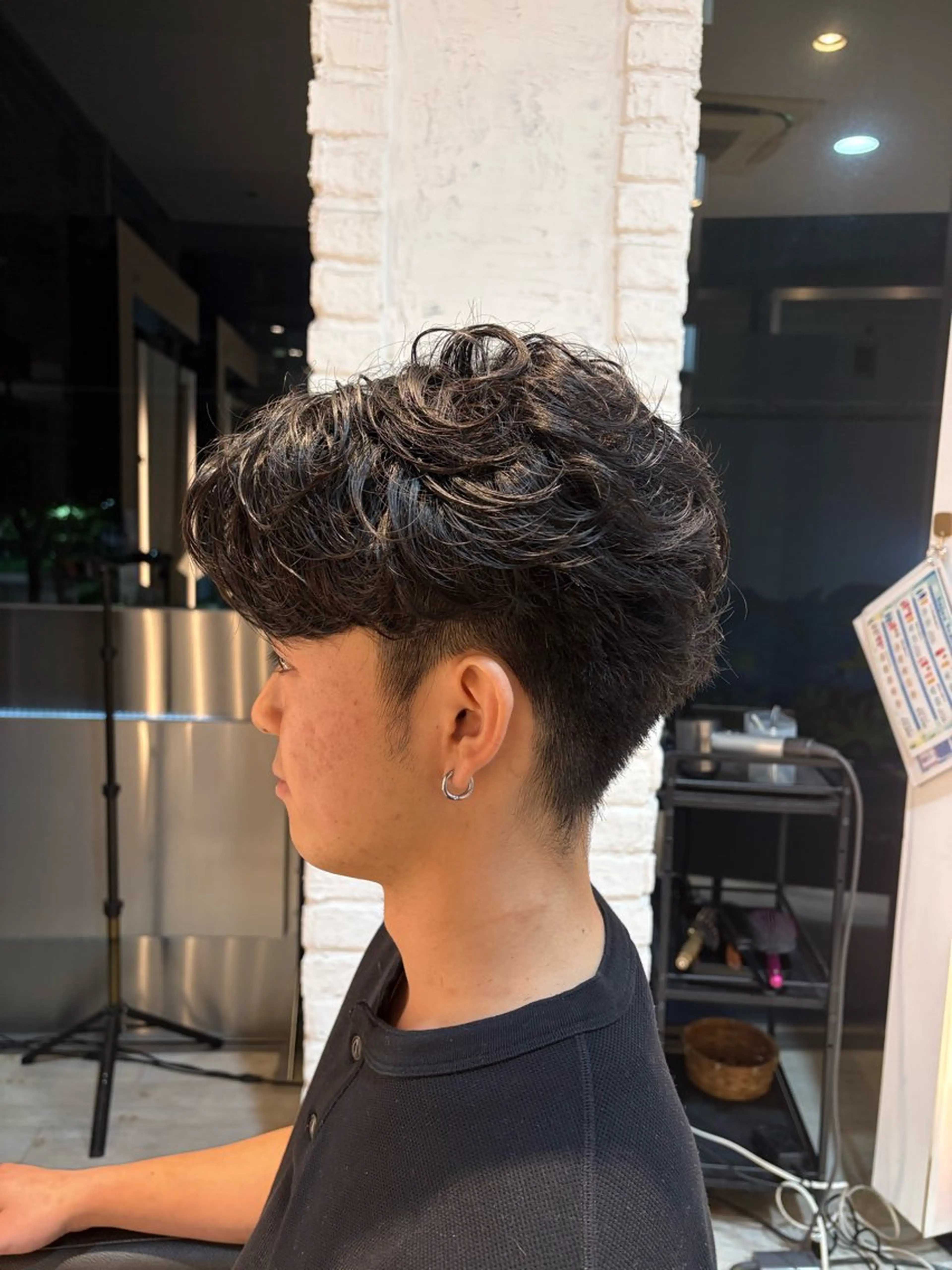 ショート パーマ メンズ カット PHENOMENON /韓国Y2K/keiのヘアスタイル