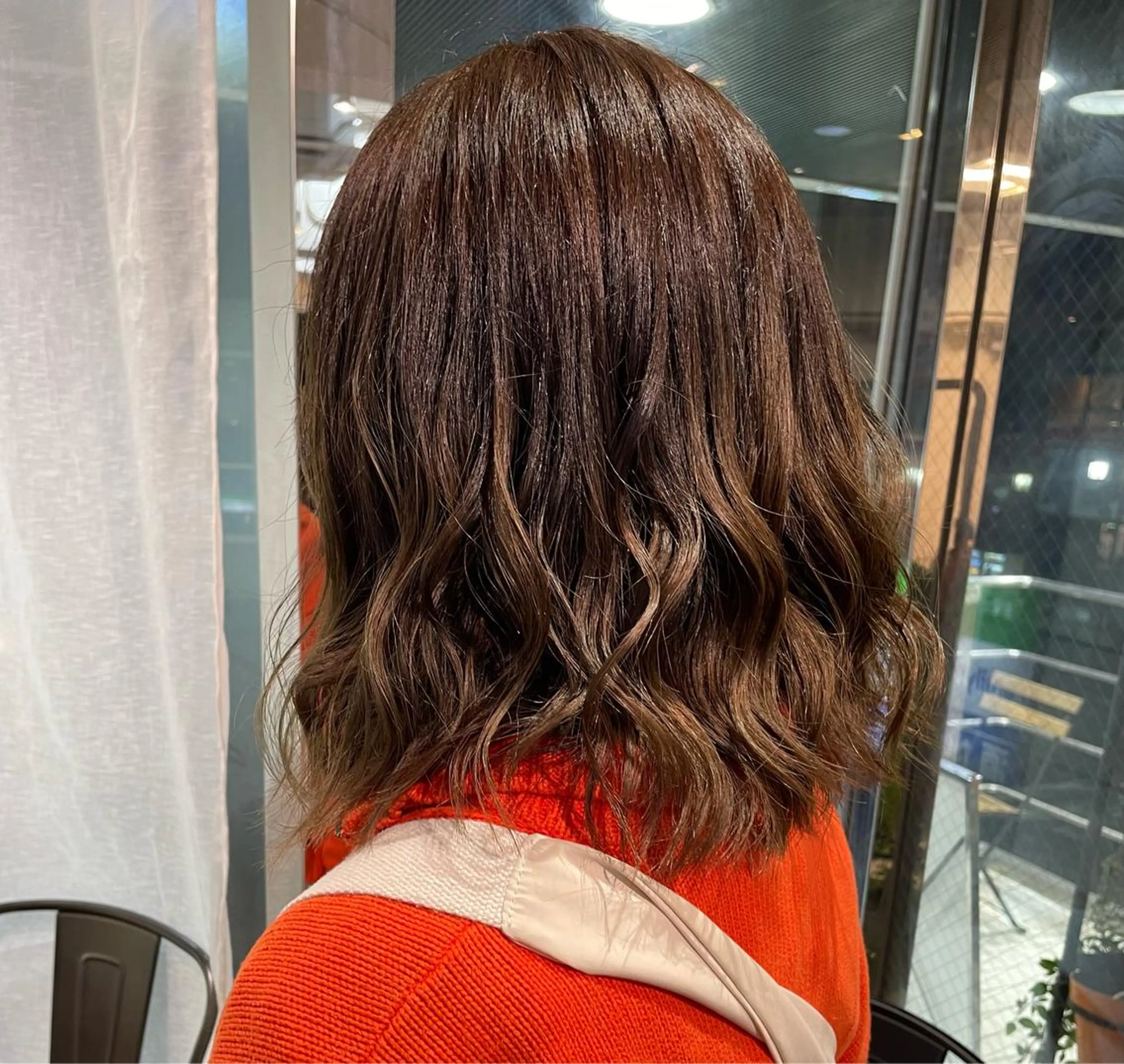 ショート カラー ブリーチ ケアブリーチ ダブルカラー イヤリングカラー ハイトーンカラー ‪るか/‪透明感 カラー/アレンジのヘアスタイル