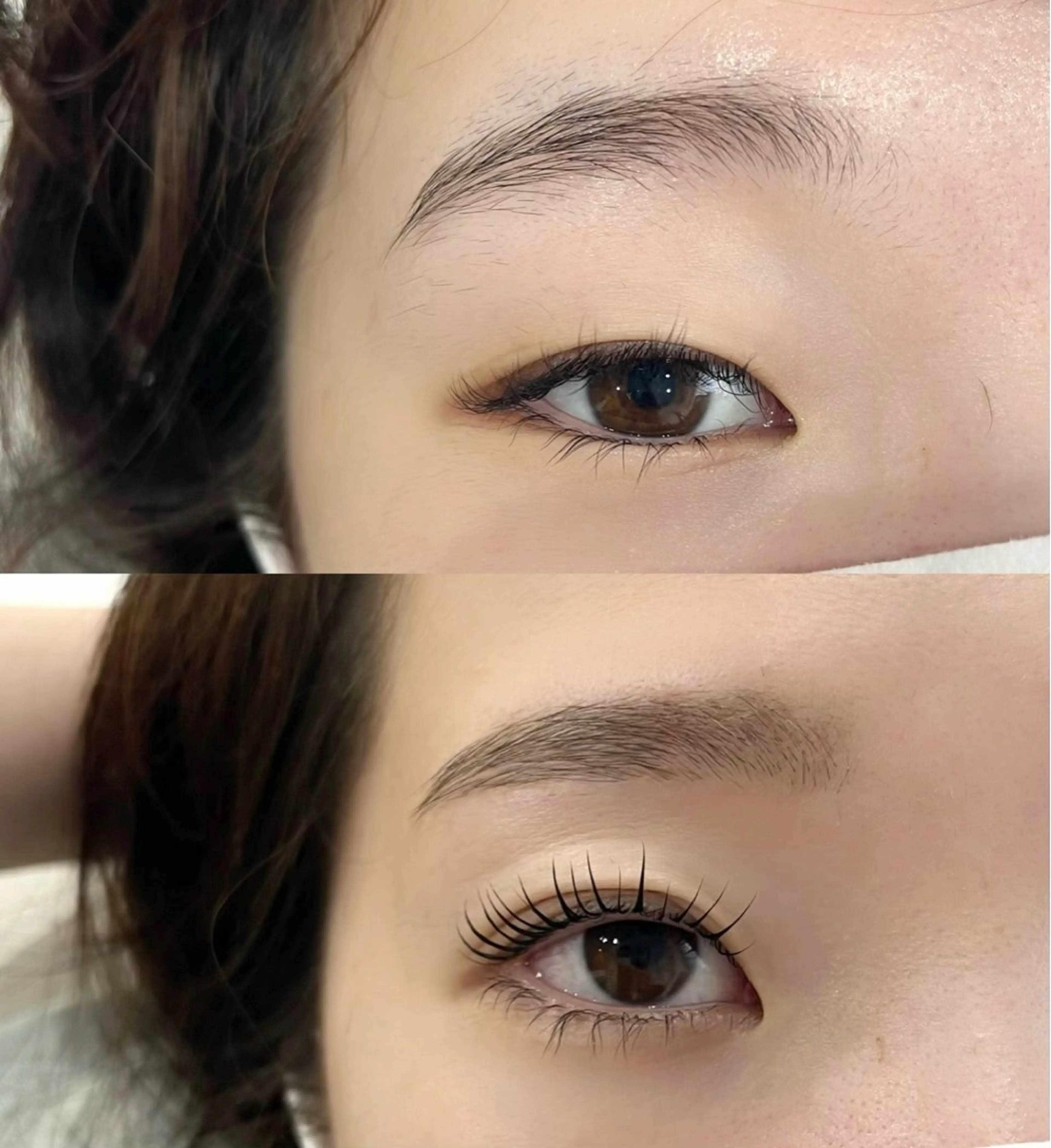 《目元垢抜けセット❤︎ミニモ特別価格✨》美眉Wax &パリジェンヌラッシュリフトorまつ毛パーマ👀🌱の写真