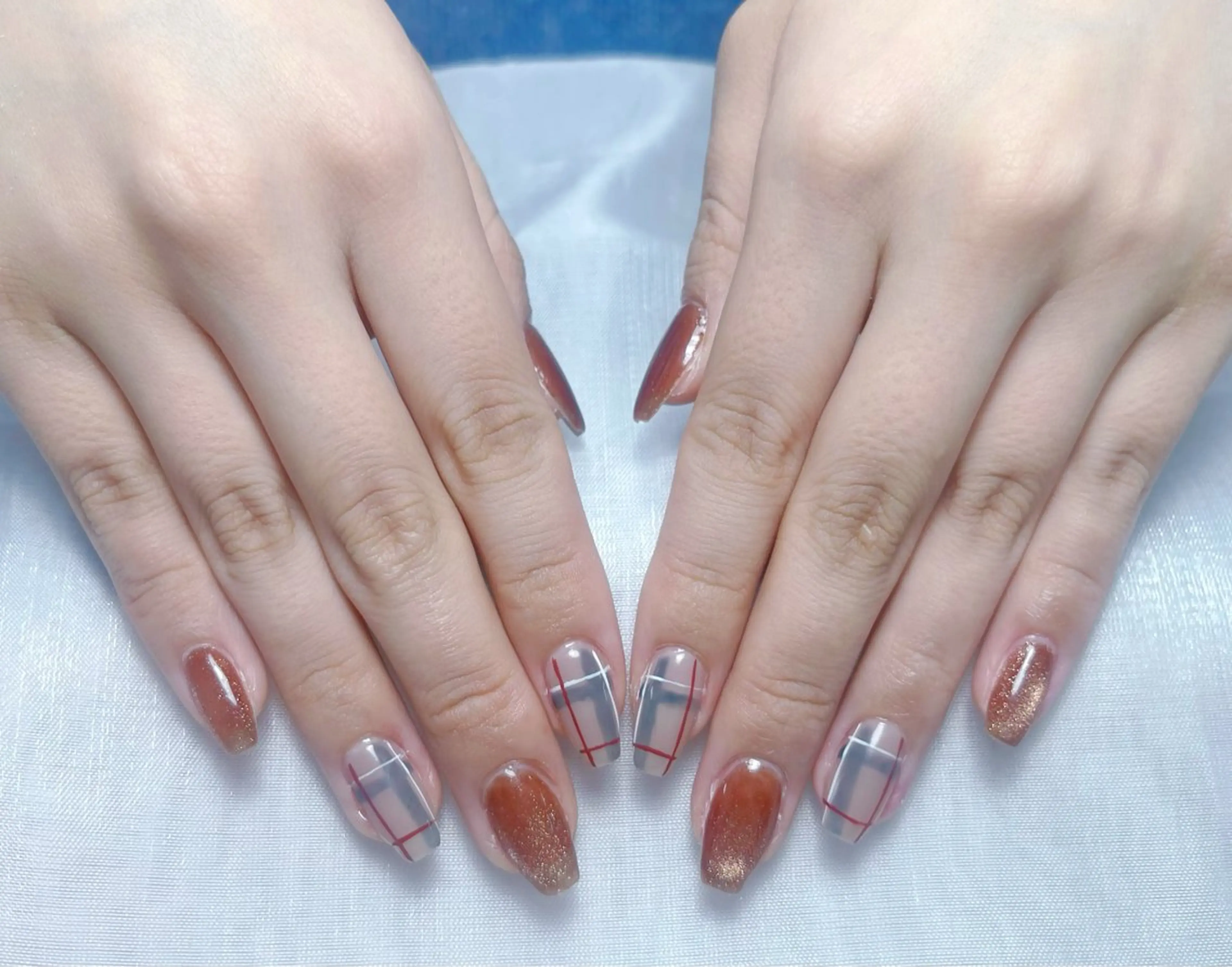 ネイル 長さ出し RIN Amiのネイルデザイン