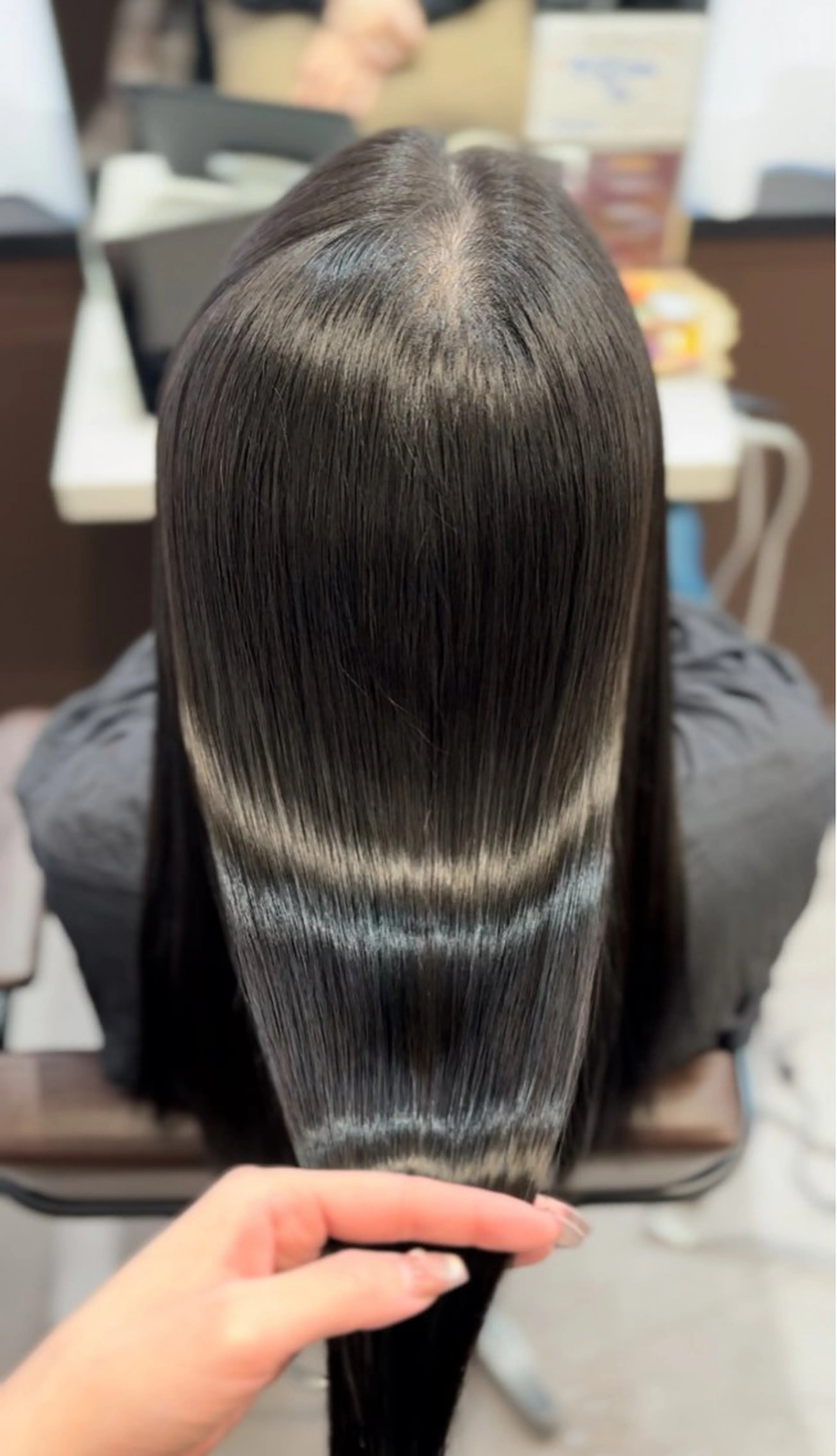 ロング カット ヘアカラー トリートメント 梅田/髪質改善× 艶カラー💎miyuのヘアスタイル