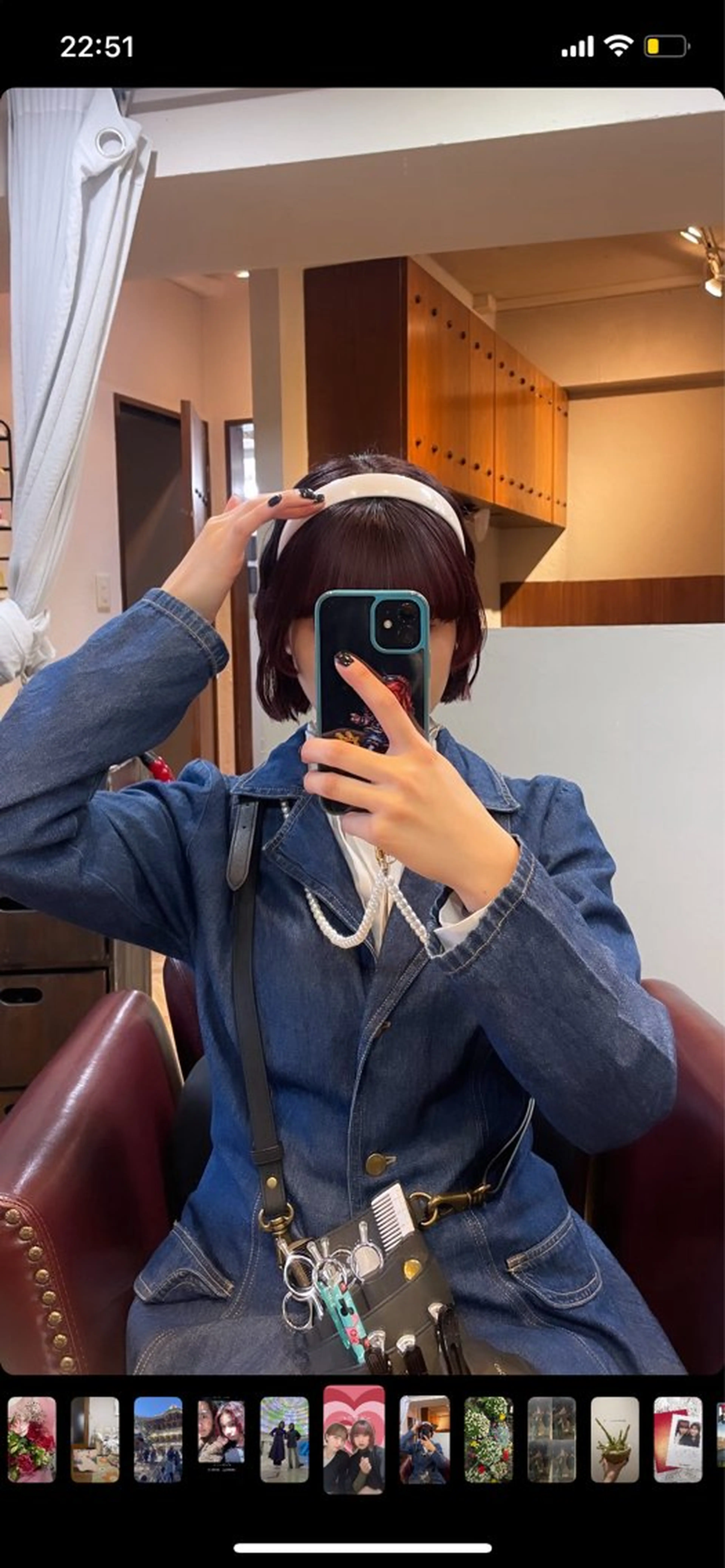 ミディアム ショート✂︎ ゆるパーマKANOのヘアスタイル