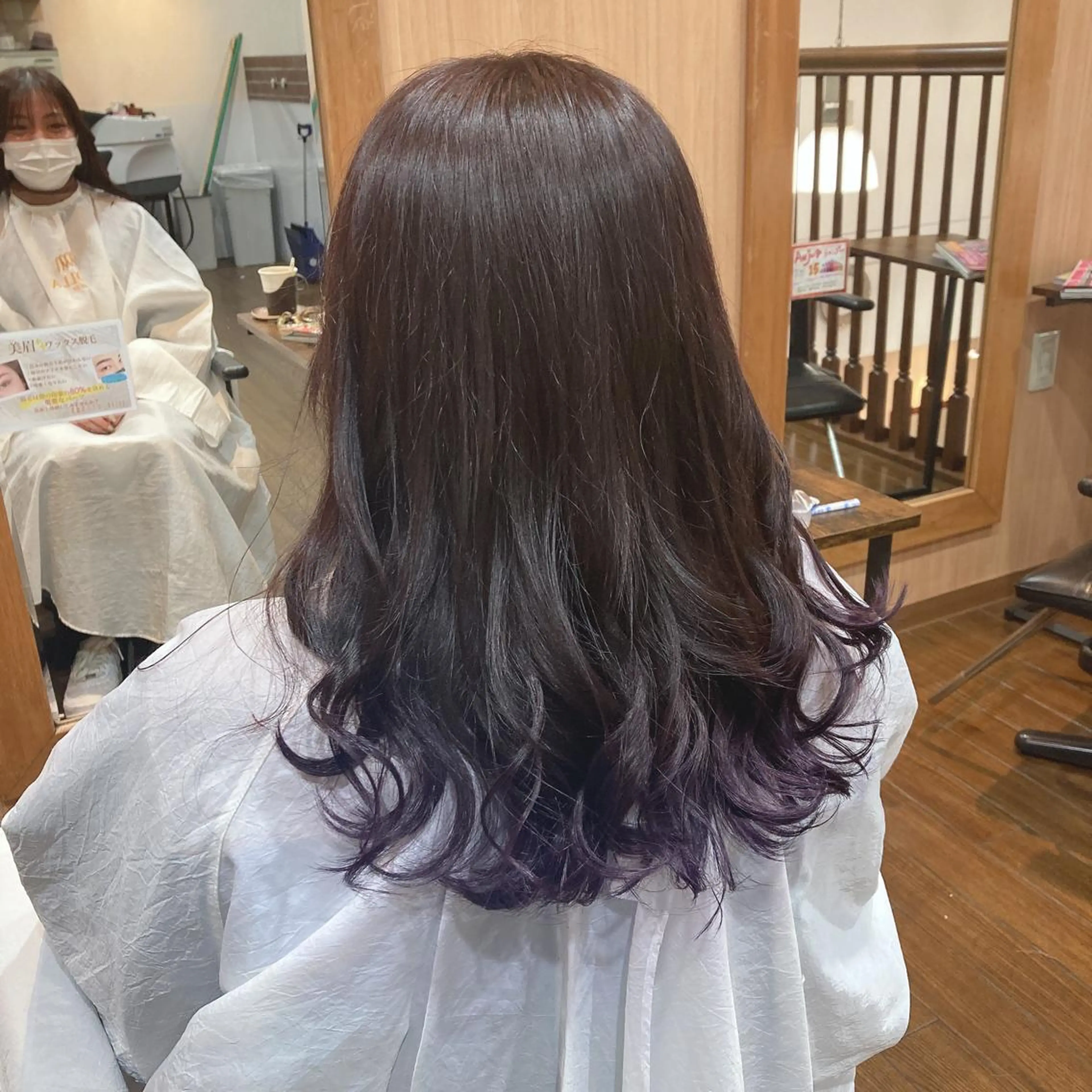 ミディアム MOLLASALON 浅香山店所属・ツジ モモカのヘアスタイル
